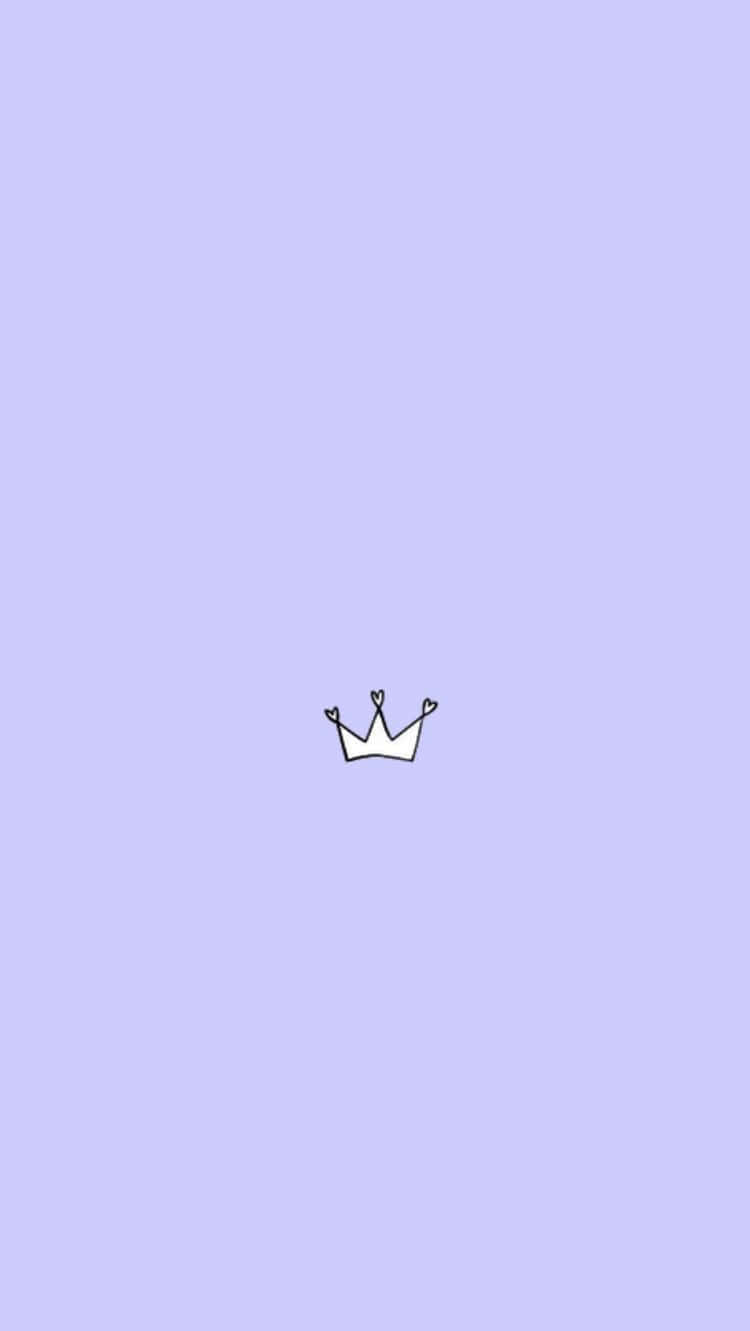 Isang masiglang purple na background na perpekto para sa sinumang naghahanap ng cute at masayang imahe. Wallpaper