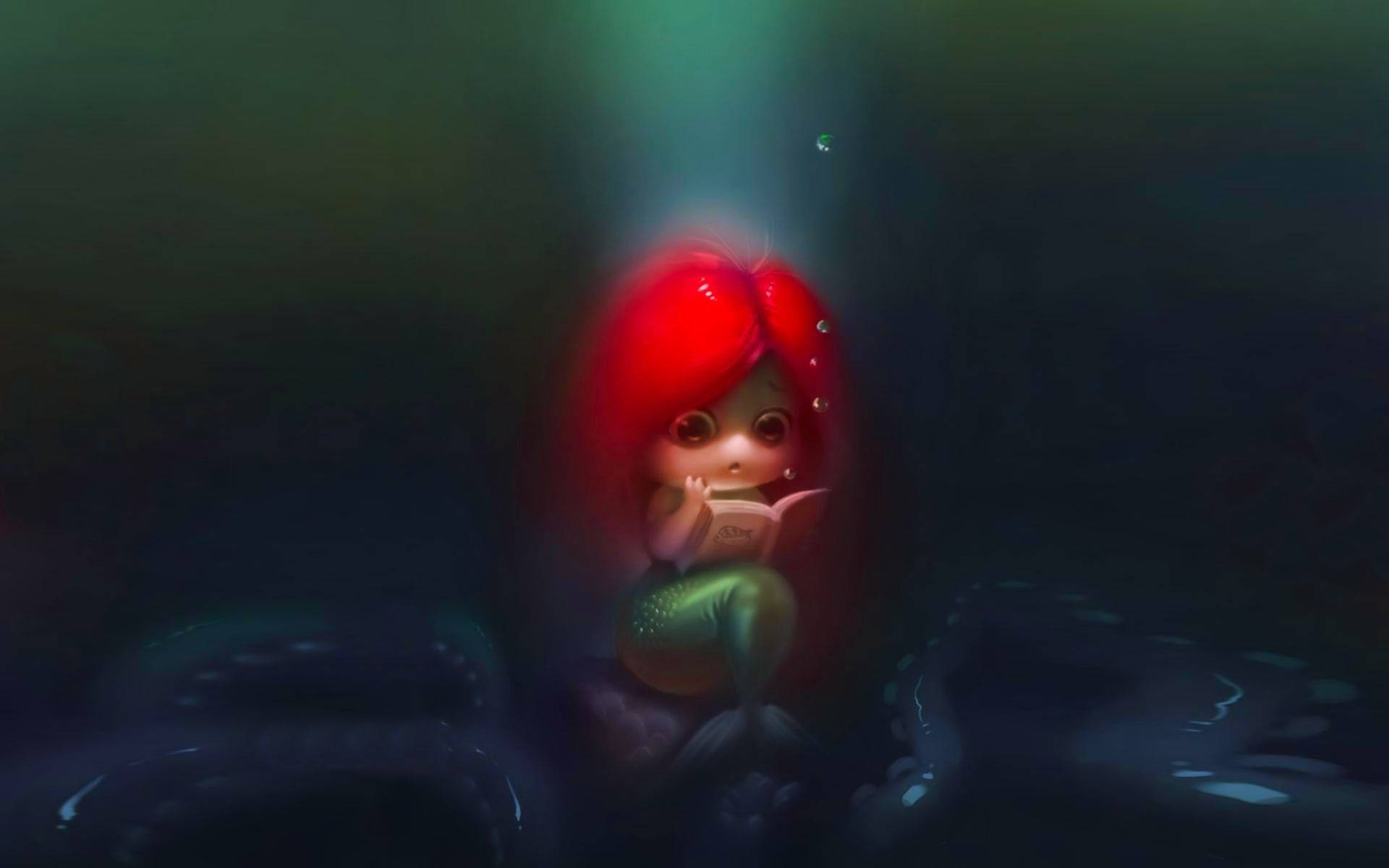 Isang Matamis na Munting Sirena Wallpaper
