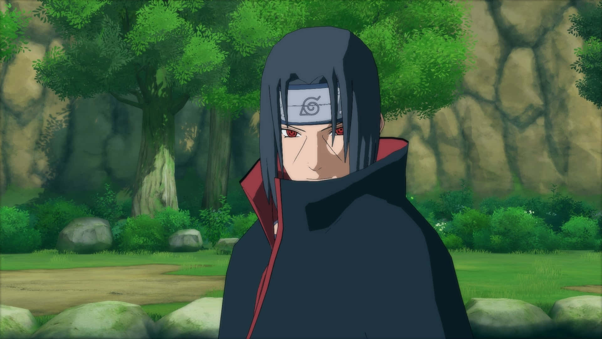 Isang matinding sandali sa mundo ng Naruto Shippuden. Wallpaper