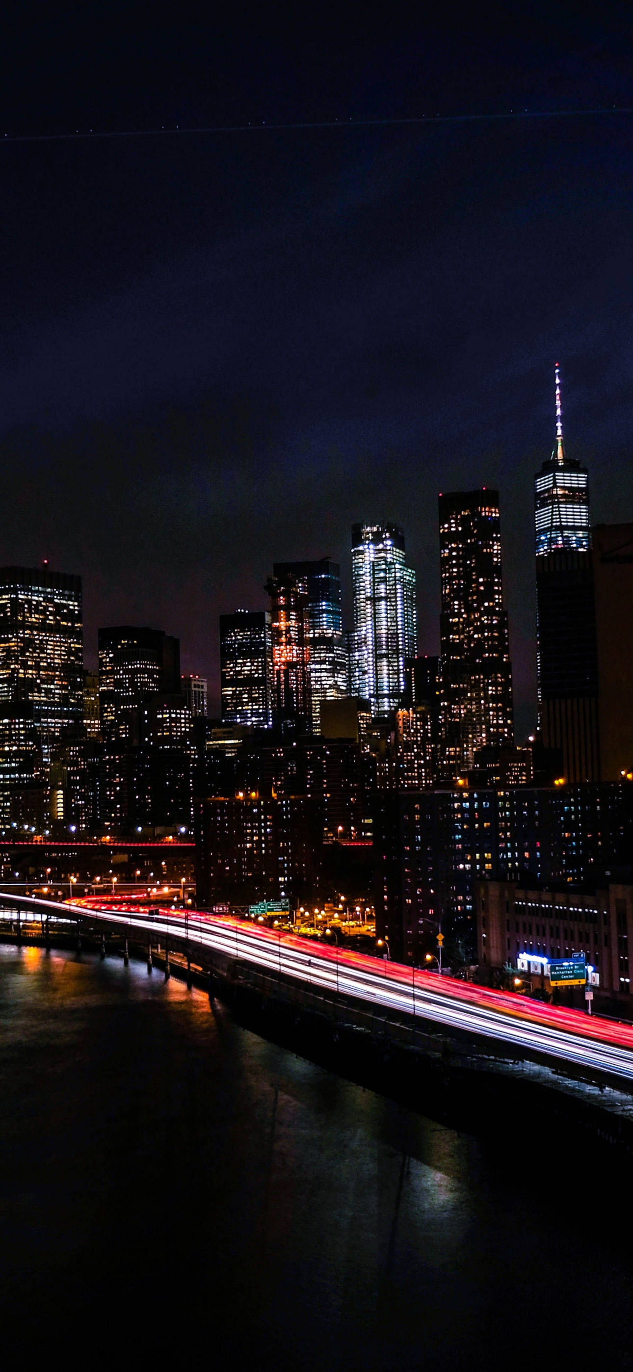 Isang nakahihingalang tanawin ng Cityscape ng New York Wallpaper
