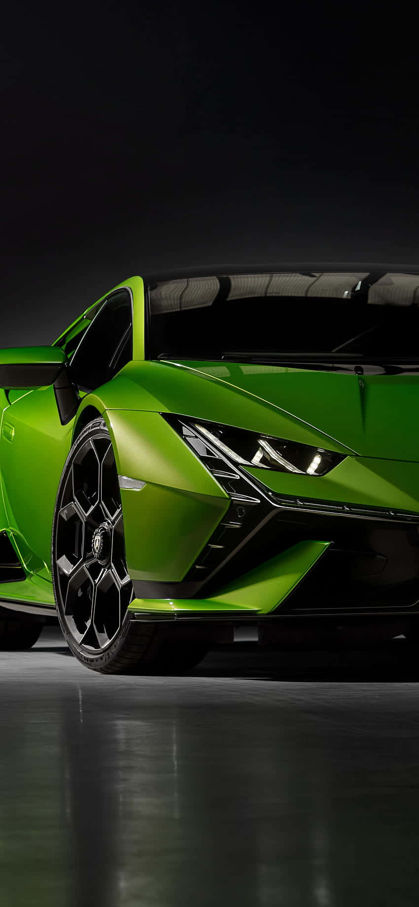 Isang nakakagulat na tanawin ng bagong Lamborghini at Pixel 3xl Wallpaper