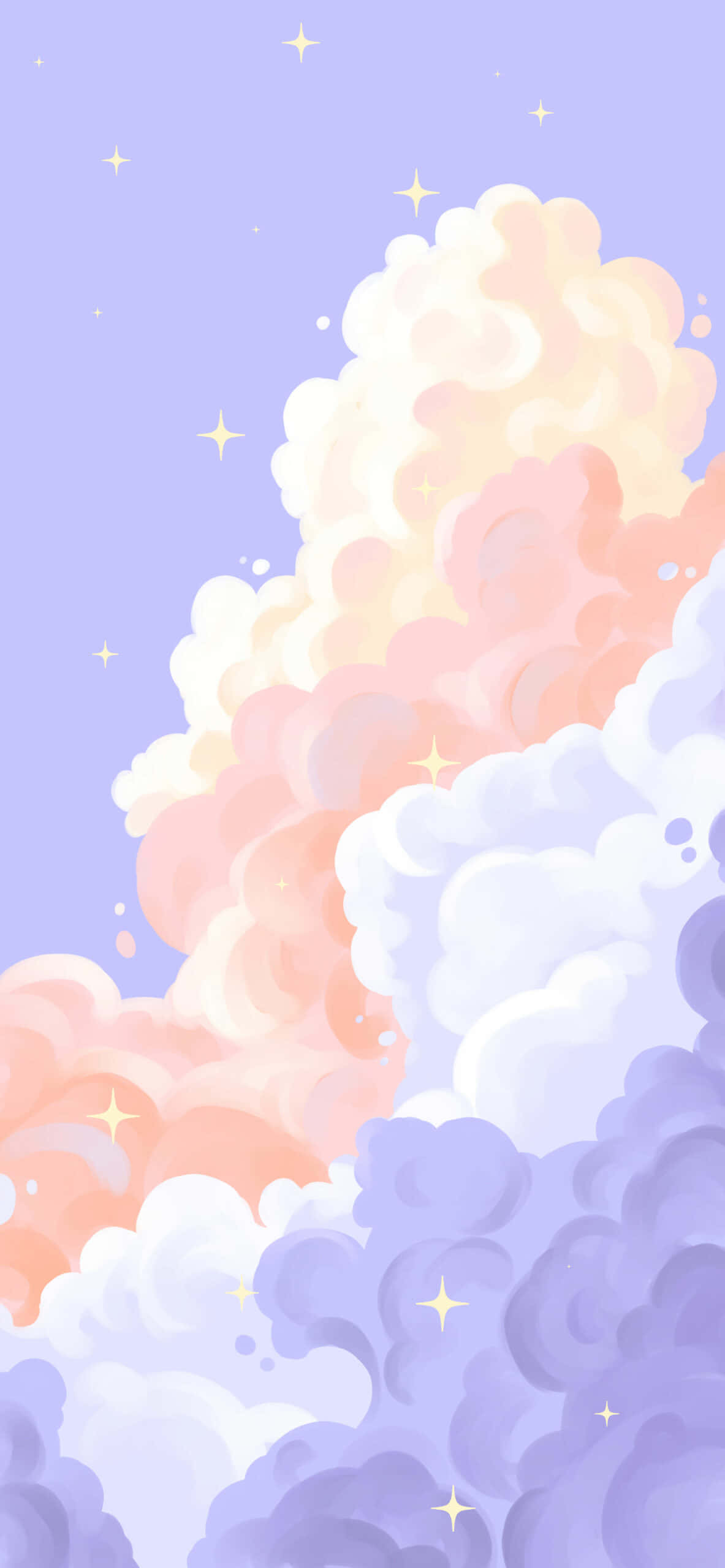 Isang Nakakapigil-tingin na Tanawin ng mga Ulap Wallpaper