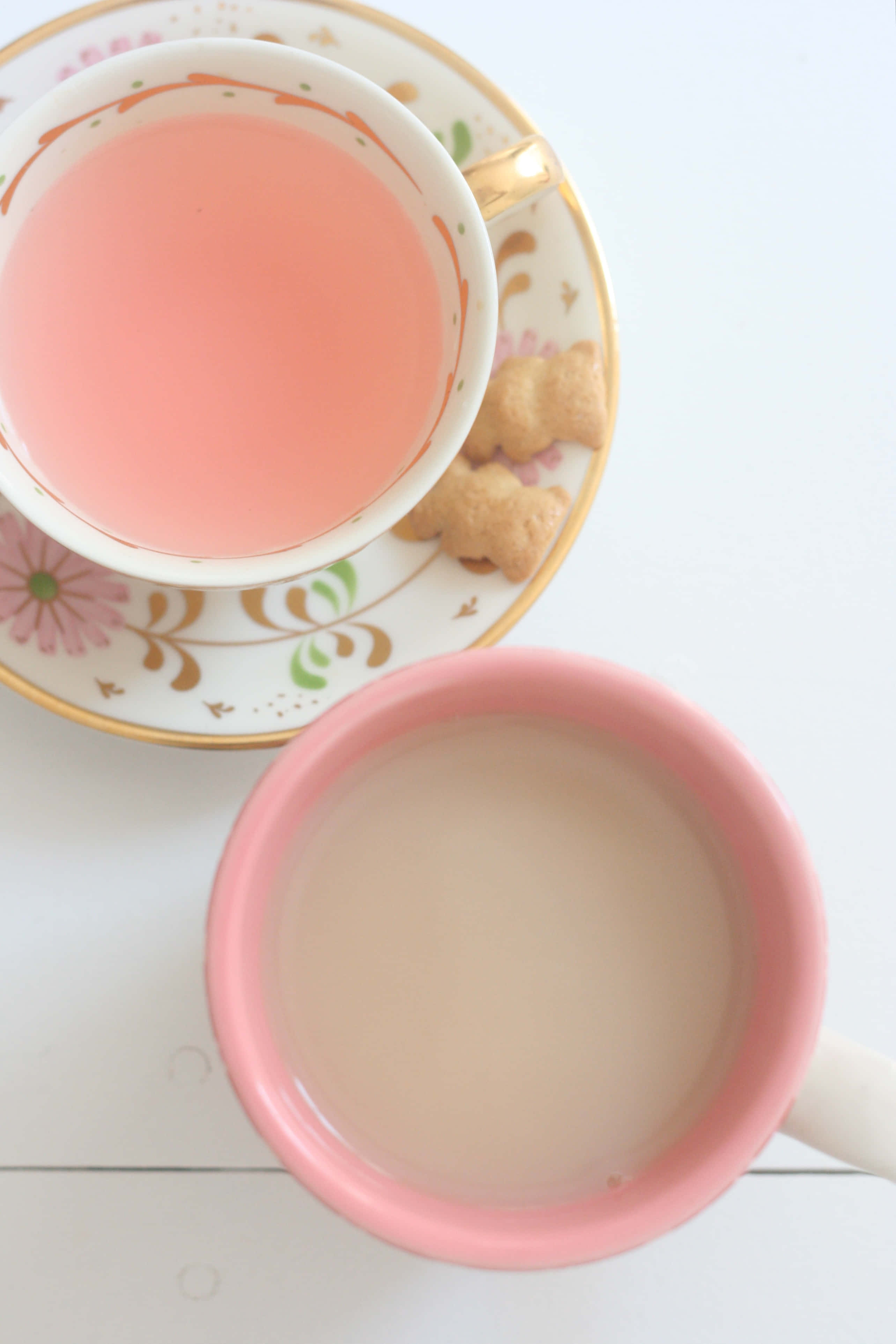 Isang Nakakapreskong Pink Tea ang Naghihintay Wallpaper