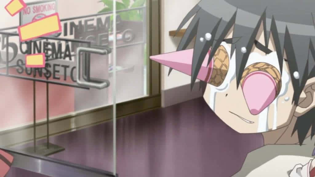 Isang Nakakatawang Sandali Mula sa Iyong Paboritong Anime Wallpaper