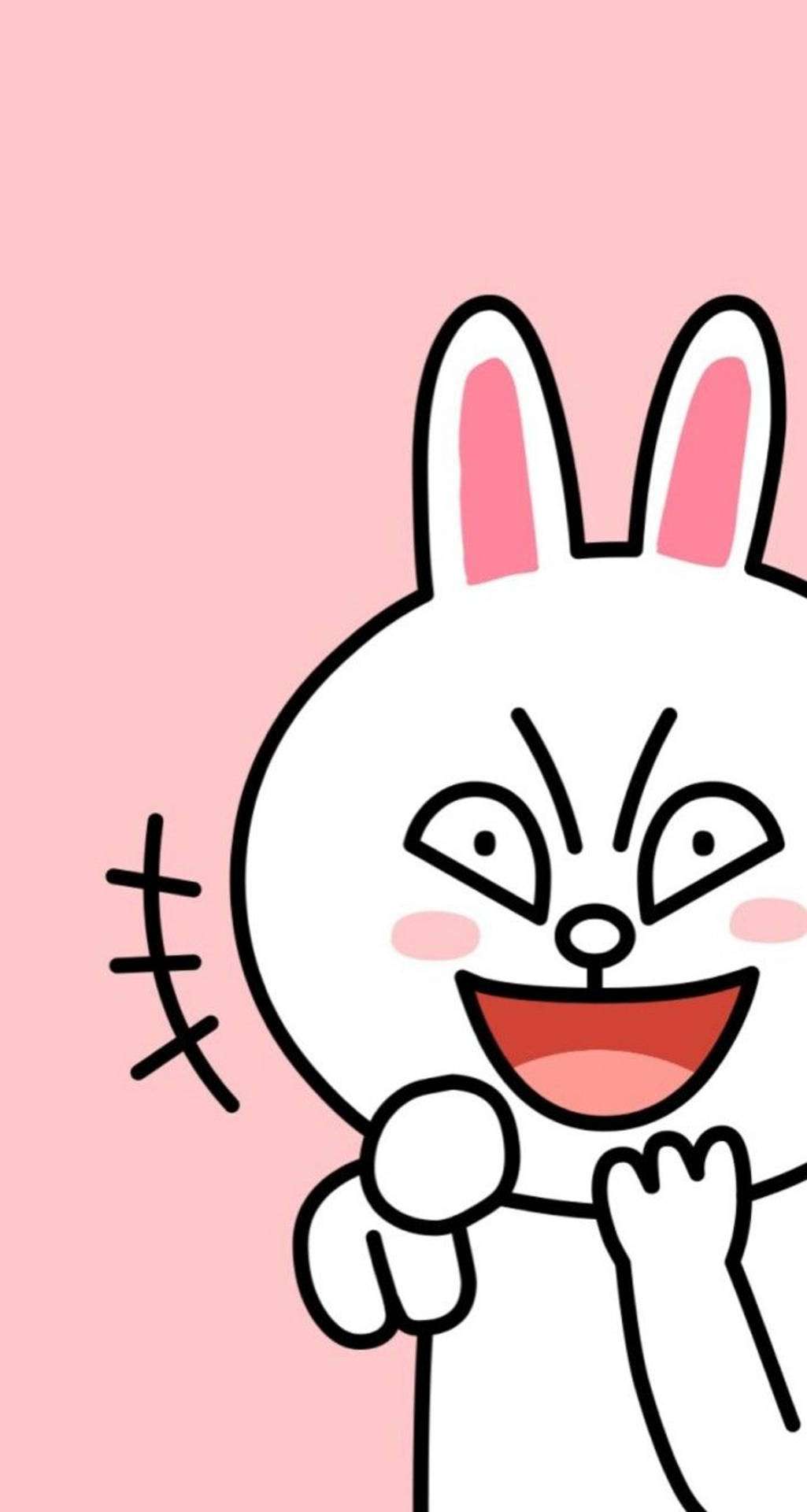Isang Nakakatuwang Cony na Tumatawa Wallpaper