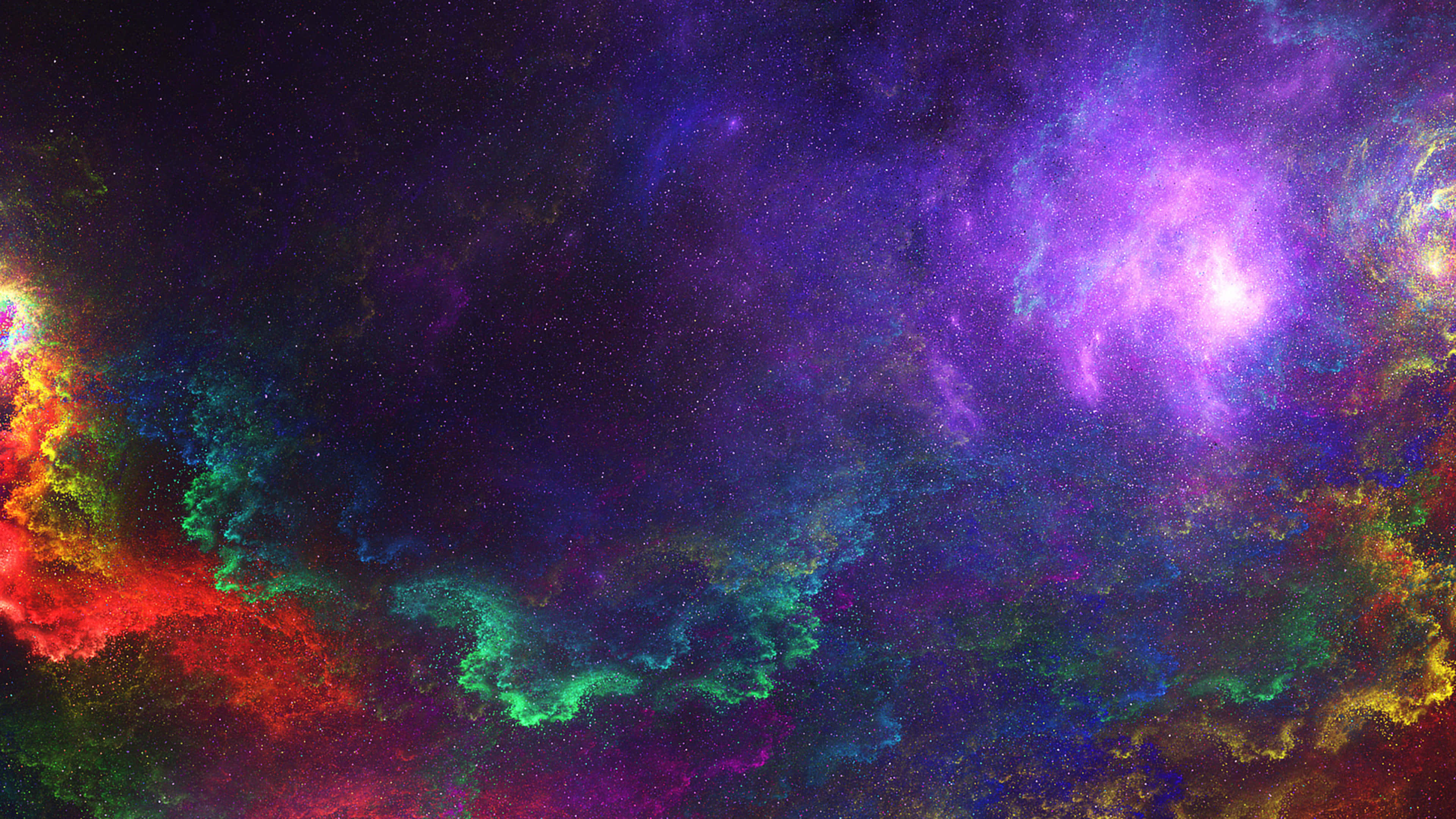 Isang nakamamanghang tanawin ng mga bituin. Wallpaper