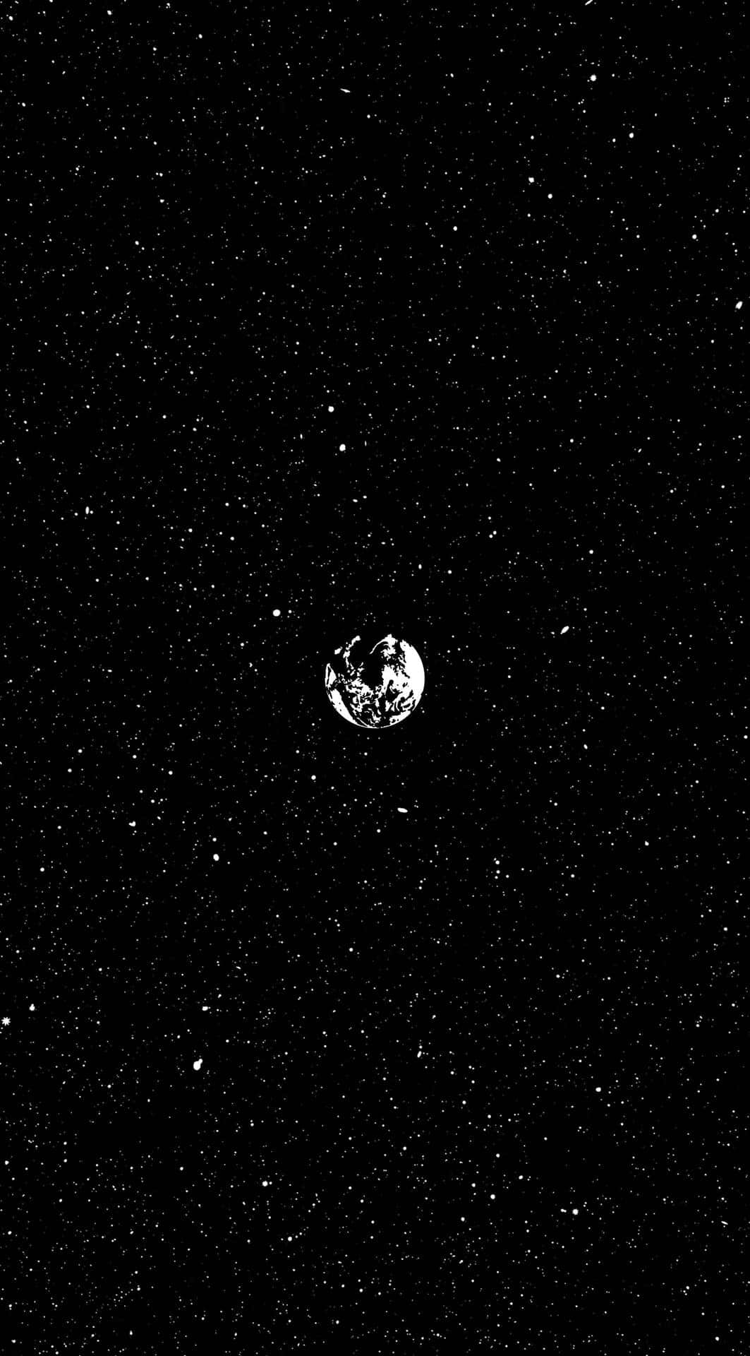 Isang panaginip na kosmikong tanawin ng mga bituin, ulap ng gas, at asteroid, na lumilikha ng romantiko at surreal na atmospera Wallpaper