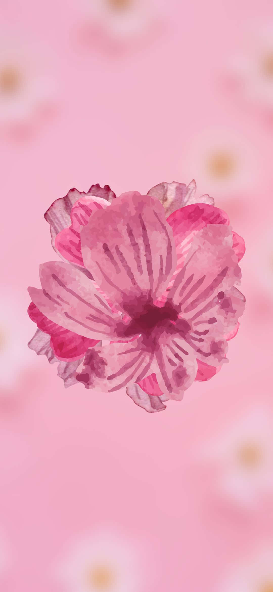 Isang piktyuresk na tanawin ng bulubundukin sa isang maulap na araw Wallpaper