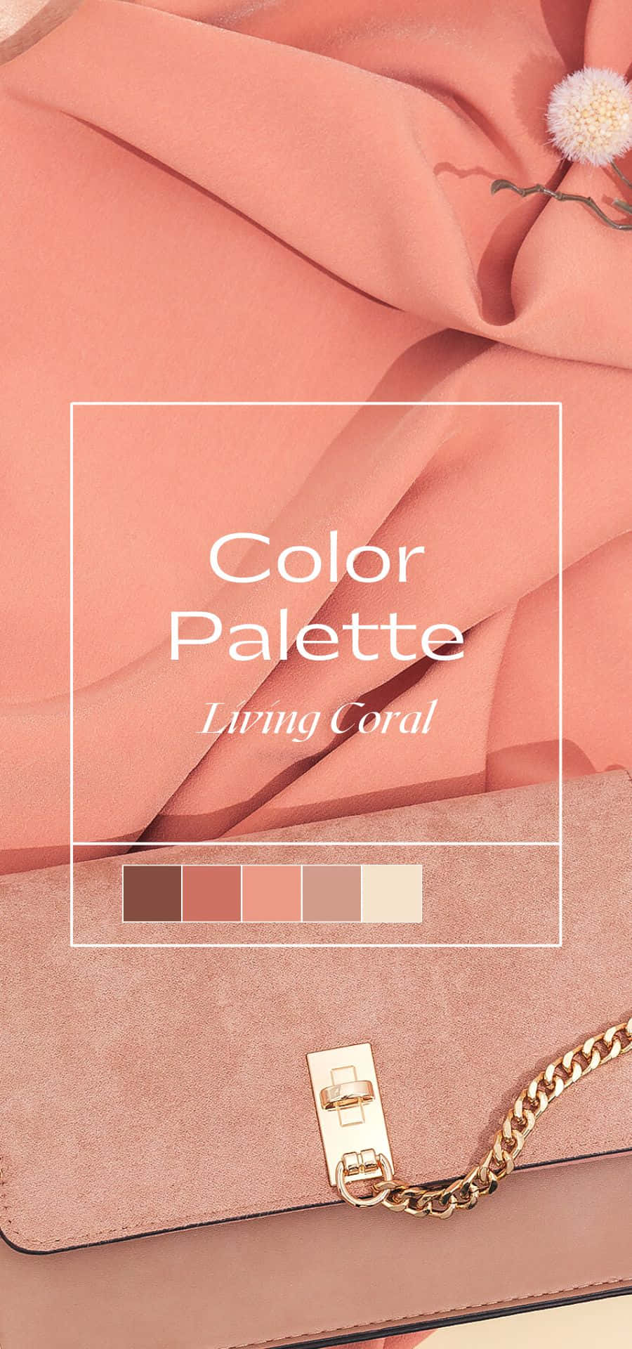 isang pink na pitaka na may kadena at isang pink na bag Wallpaper