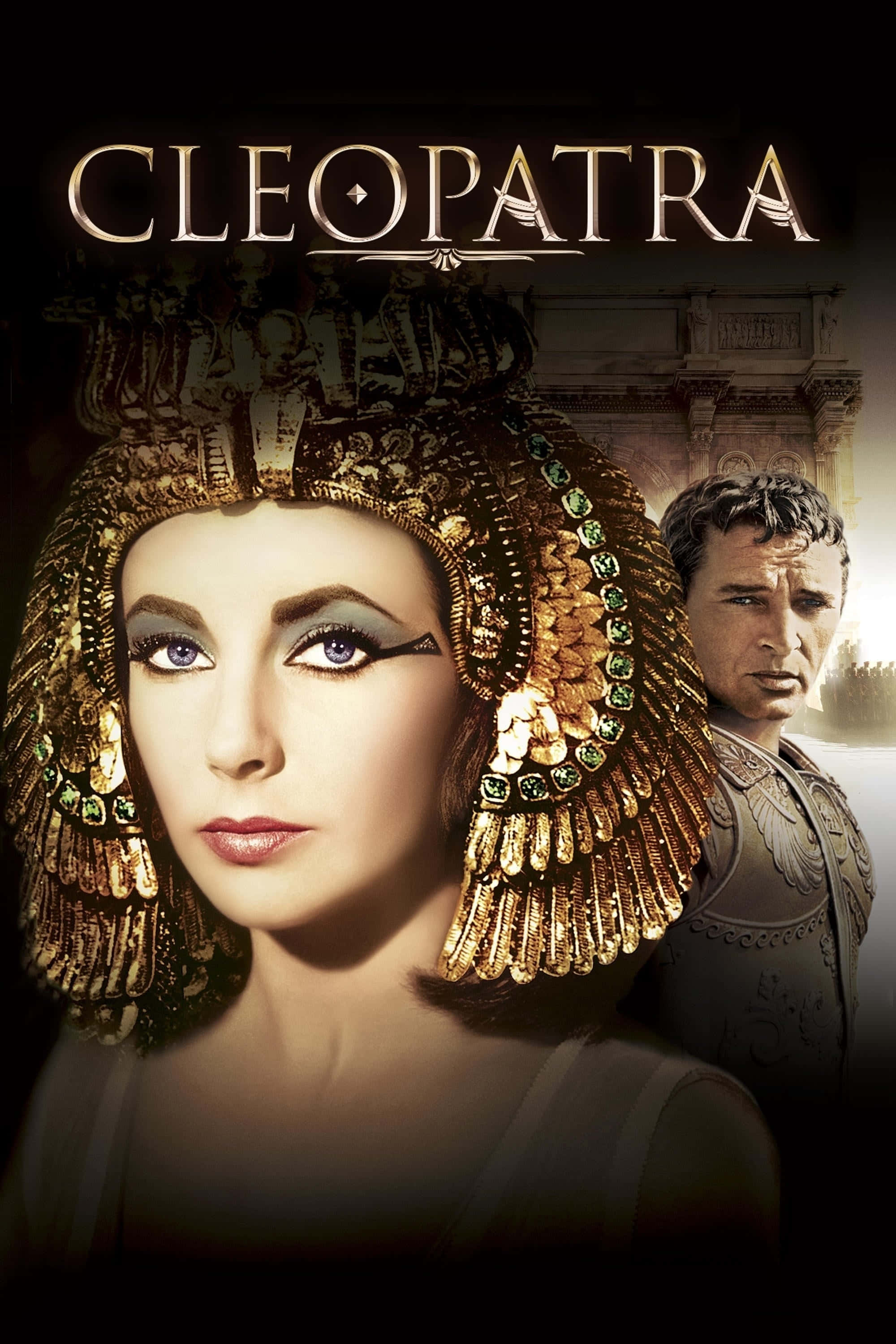 Isang portrait ng maalamat na Ehiptong pinunong si Cleopatra Wallpaper