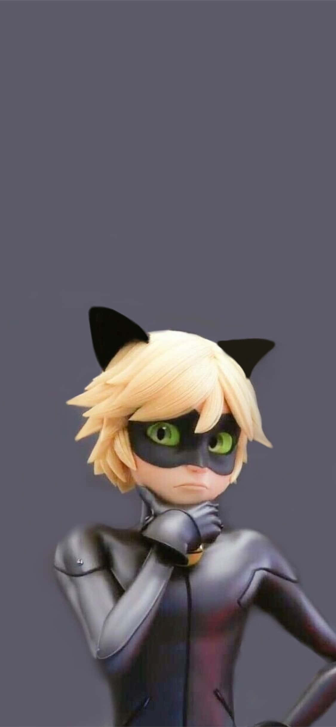 "Isang Purrfectly Mysterious Superhero" Wallpaper