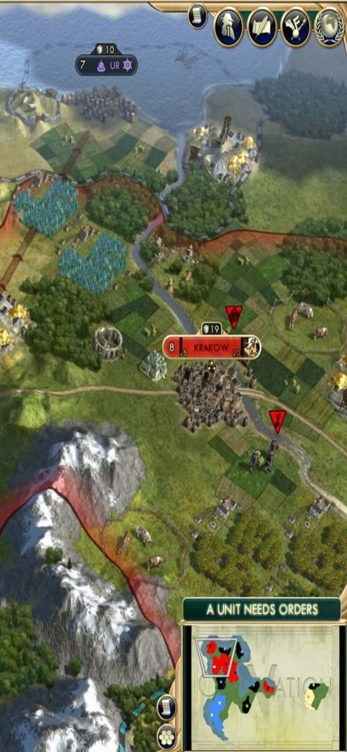 isang screenshot ng laro civilization Wallpaper