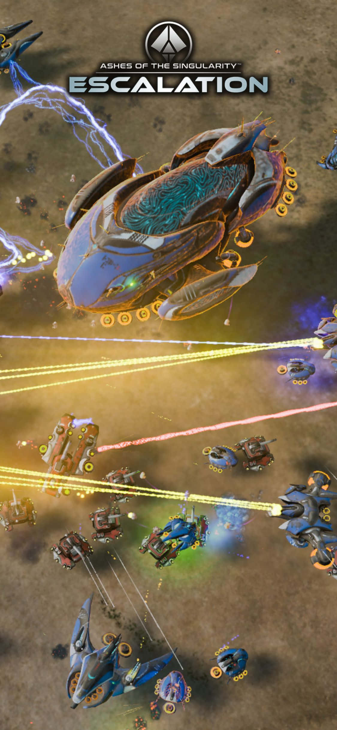 isang screenshot ng starcraft escalation Wallpaper