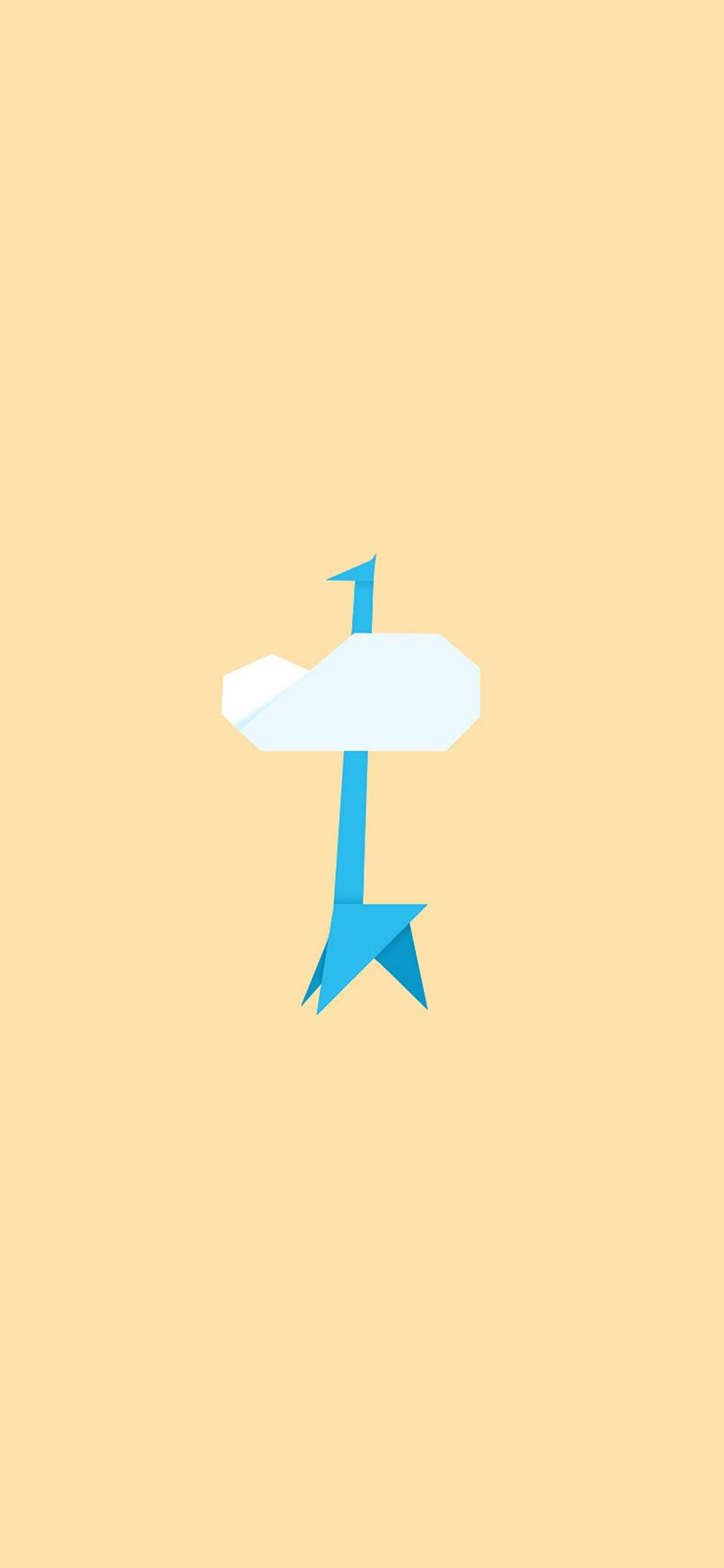 Isang simple ngunit magandang ilustrasyon - Cute Minimalist Wallpaper