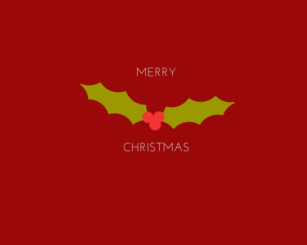 Isang Simpleng Pasko na may Kumikinang na Pula at Luntiang Dekorasyon Wallpaper
