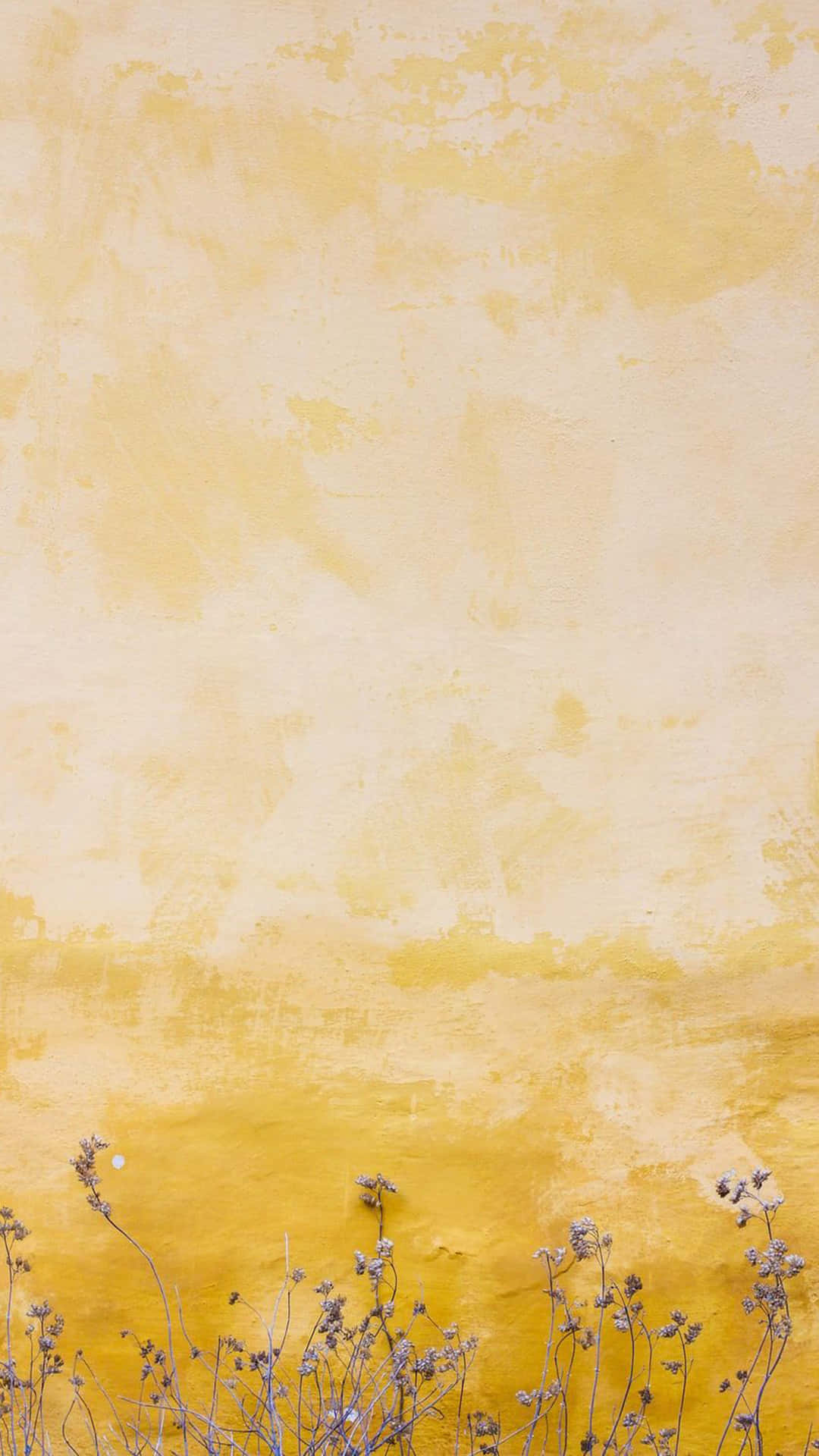 Isang tahimik na eksena ng pastel yellow na background Wallpaper