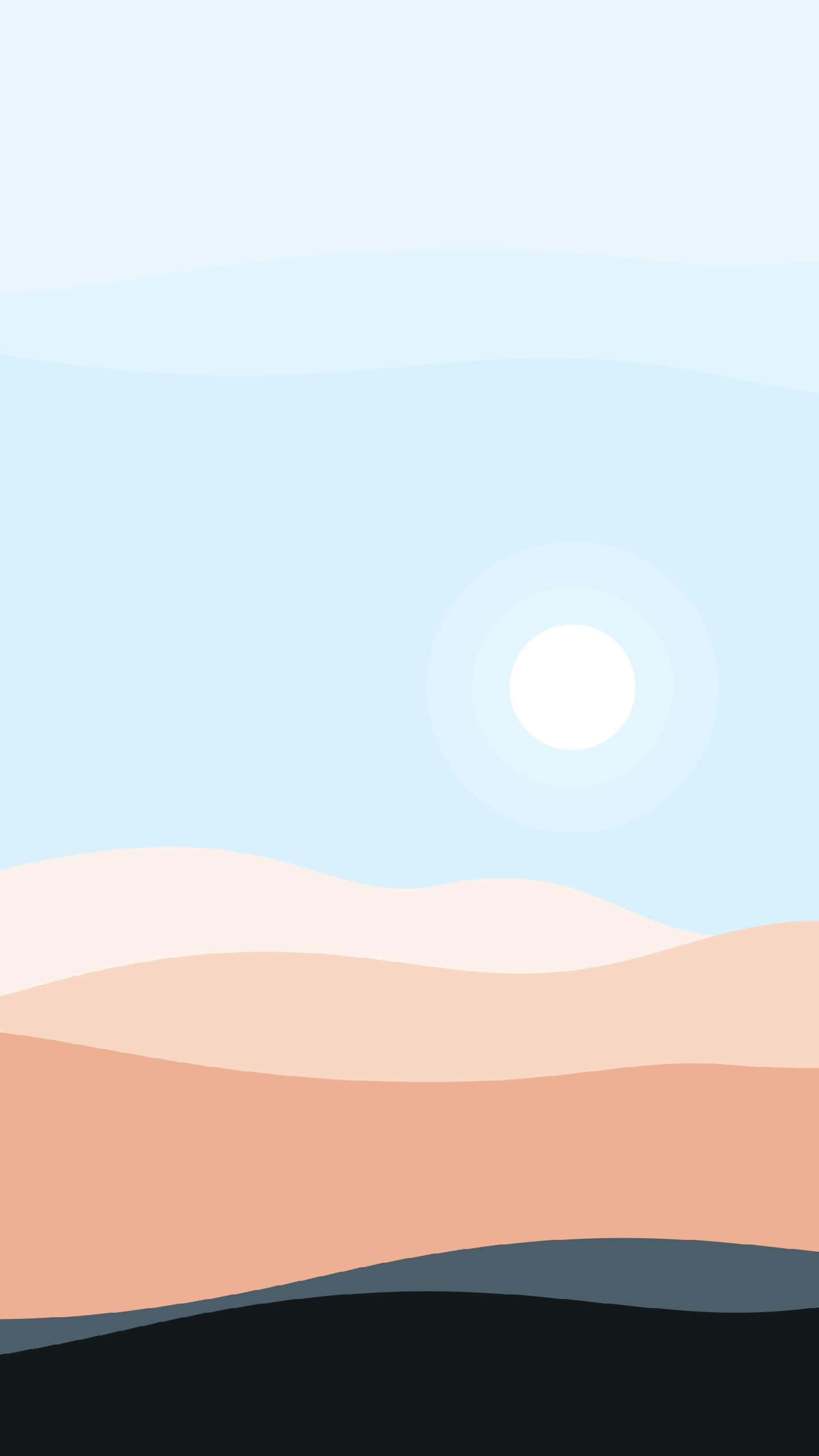 Isang tahimik na araw ng taglagas sa kagubatan Wallpaper