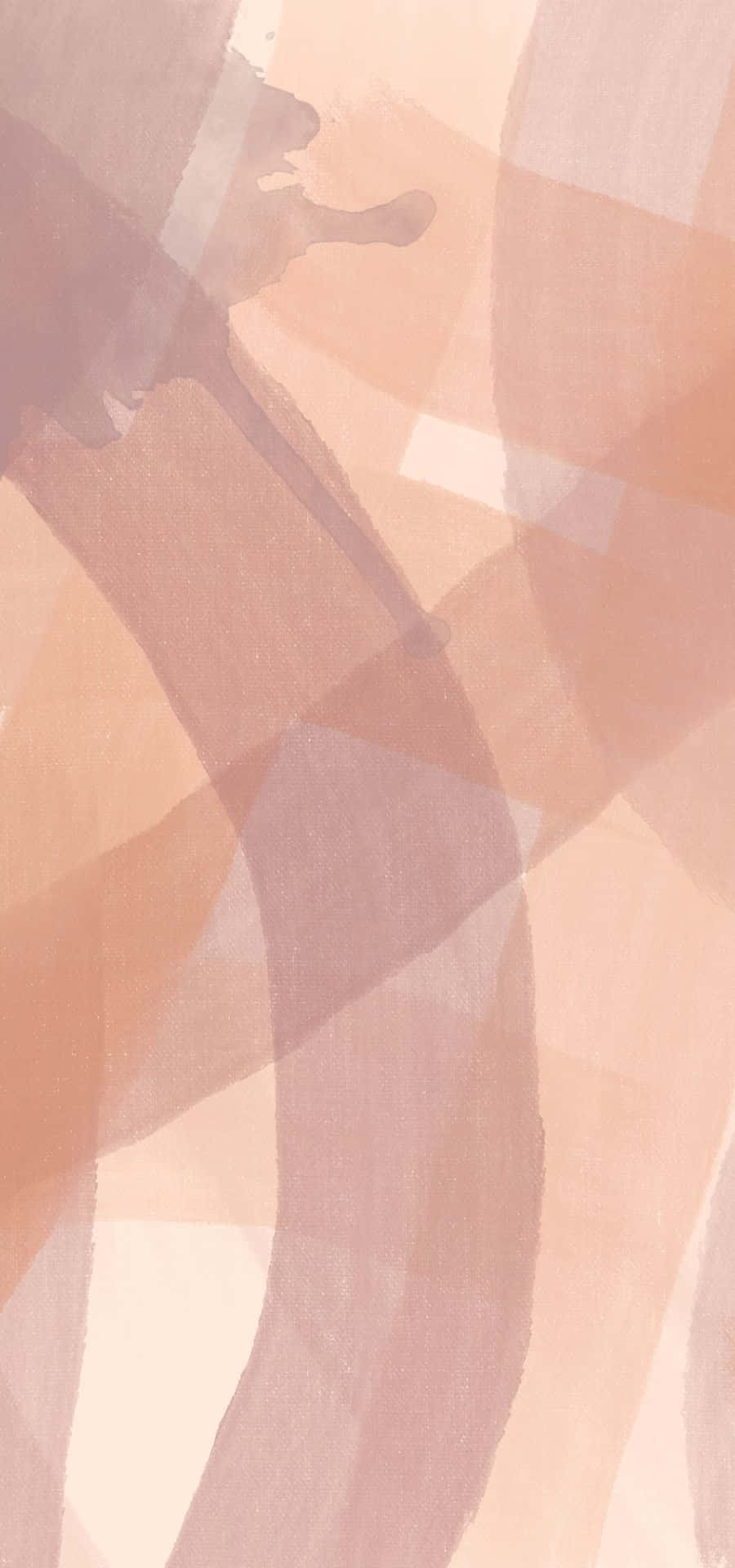 isang watercolor painting ng pink at beige background Wallpaper