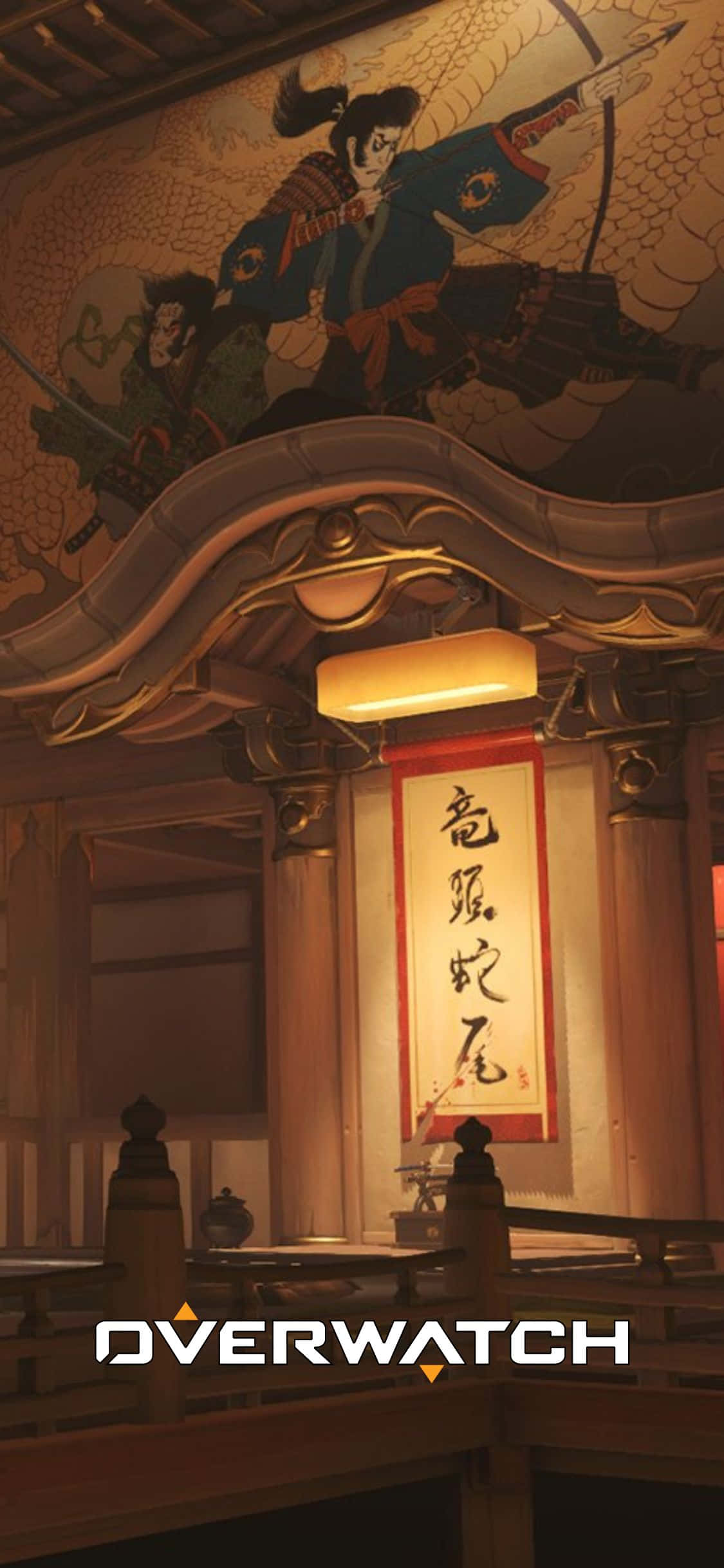 Isawsaw ang Iyong Sarili sa Epikong Mundo ng Overwatch sa iPhone X Wallpaper