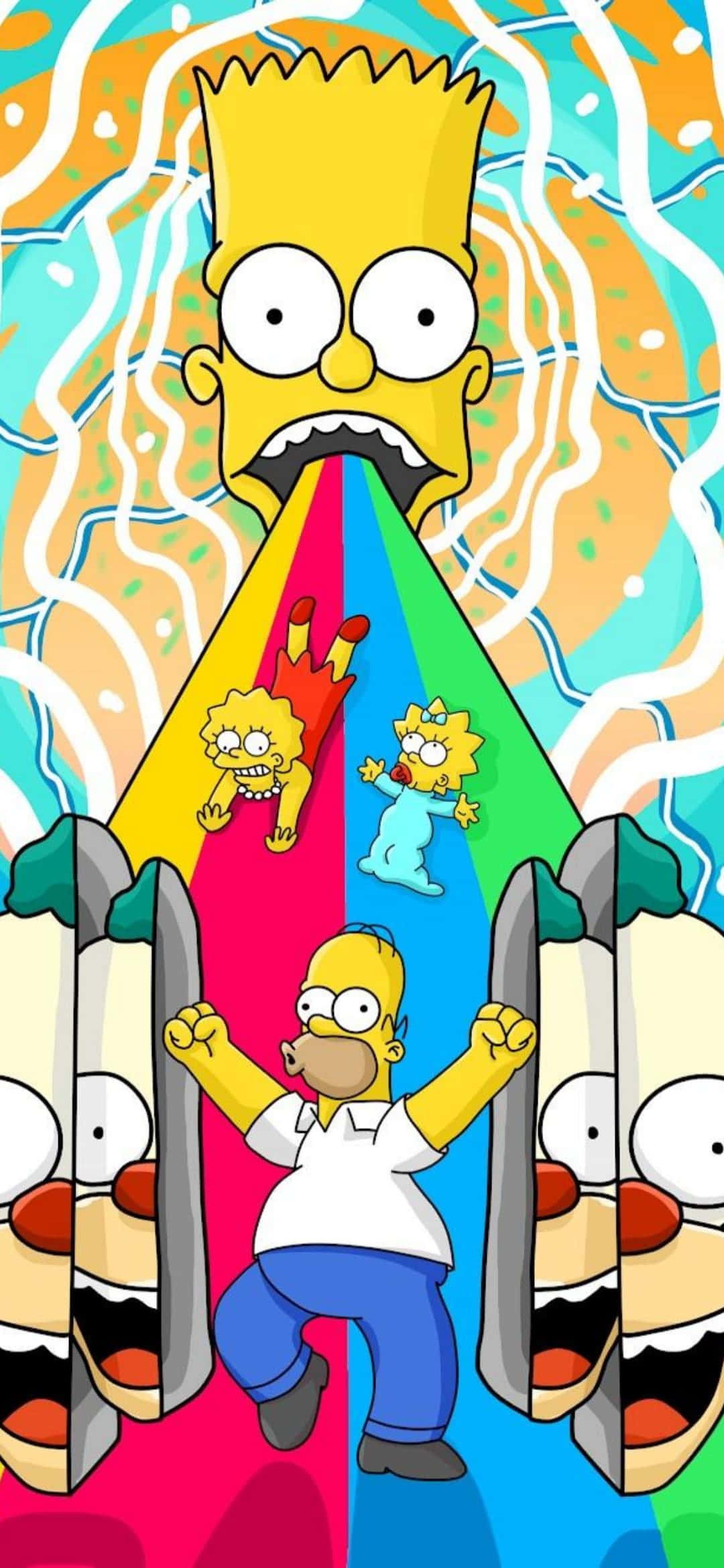 Laging Oras Para sa Kasayahan Kasama ng mga Simpsons Wallpaper