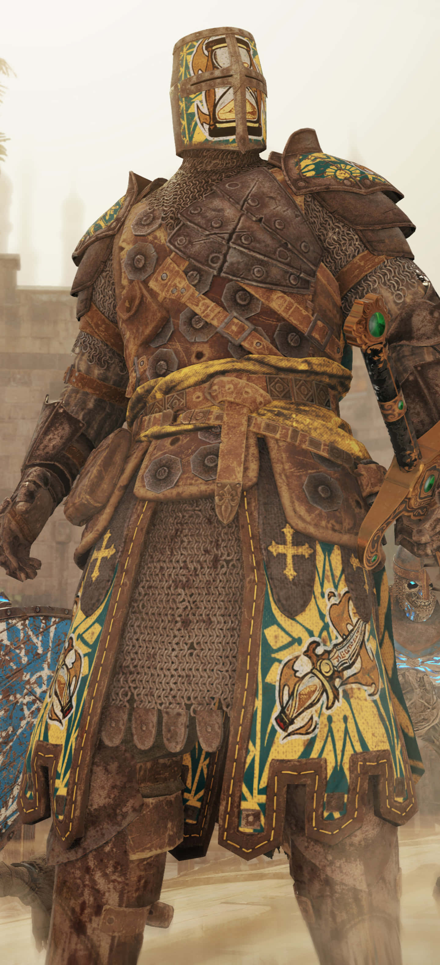 “Itaas ang iyong espada at parangalan ang Warden” Wallpaper