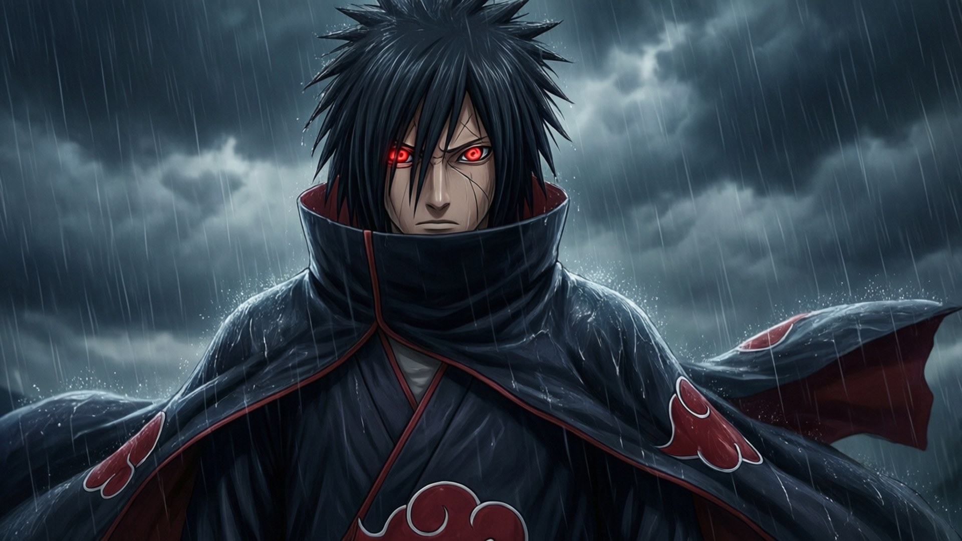 Itachi sa Ulan Wallpaper