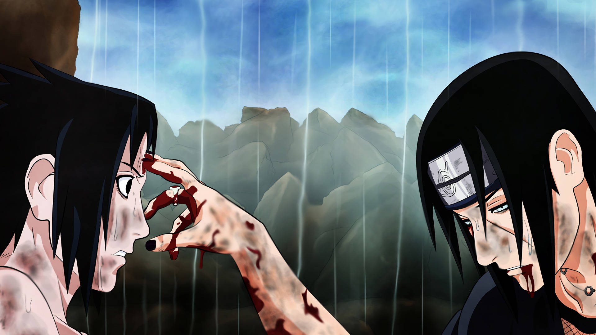 Itachi Sasuke sa 1920 x 1080 Anime Wallpaper