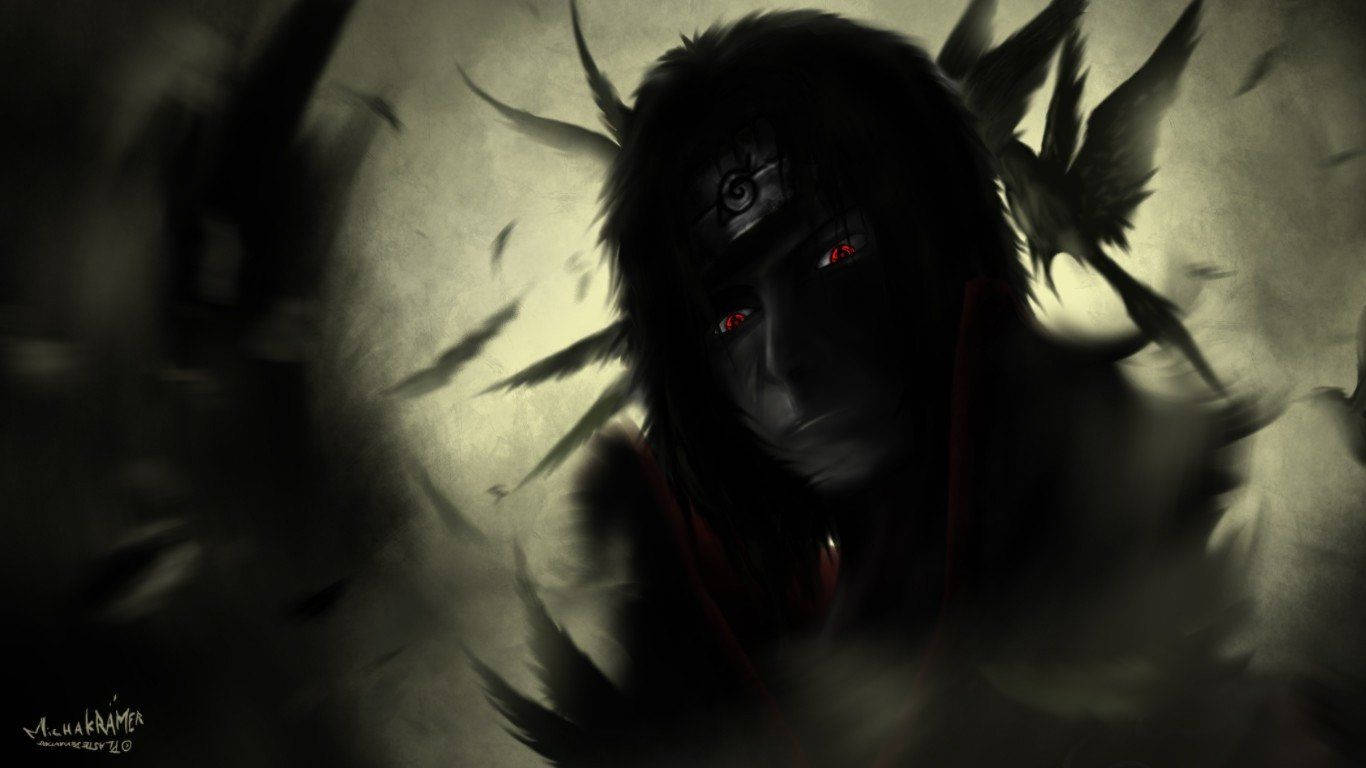 Itachi Uchiha, Nakatagong Kapangyarihan para sa Isang Mas Malaking Kabutihan Wallpaper