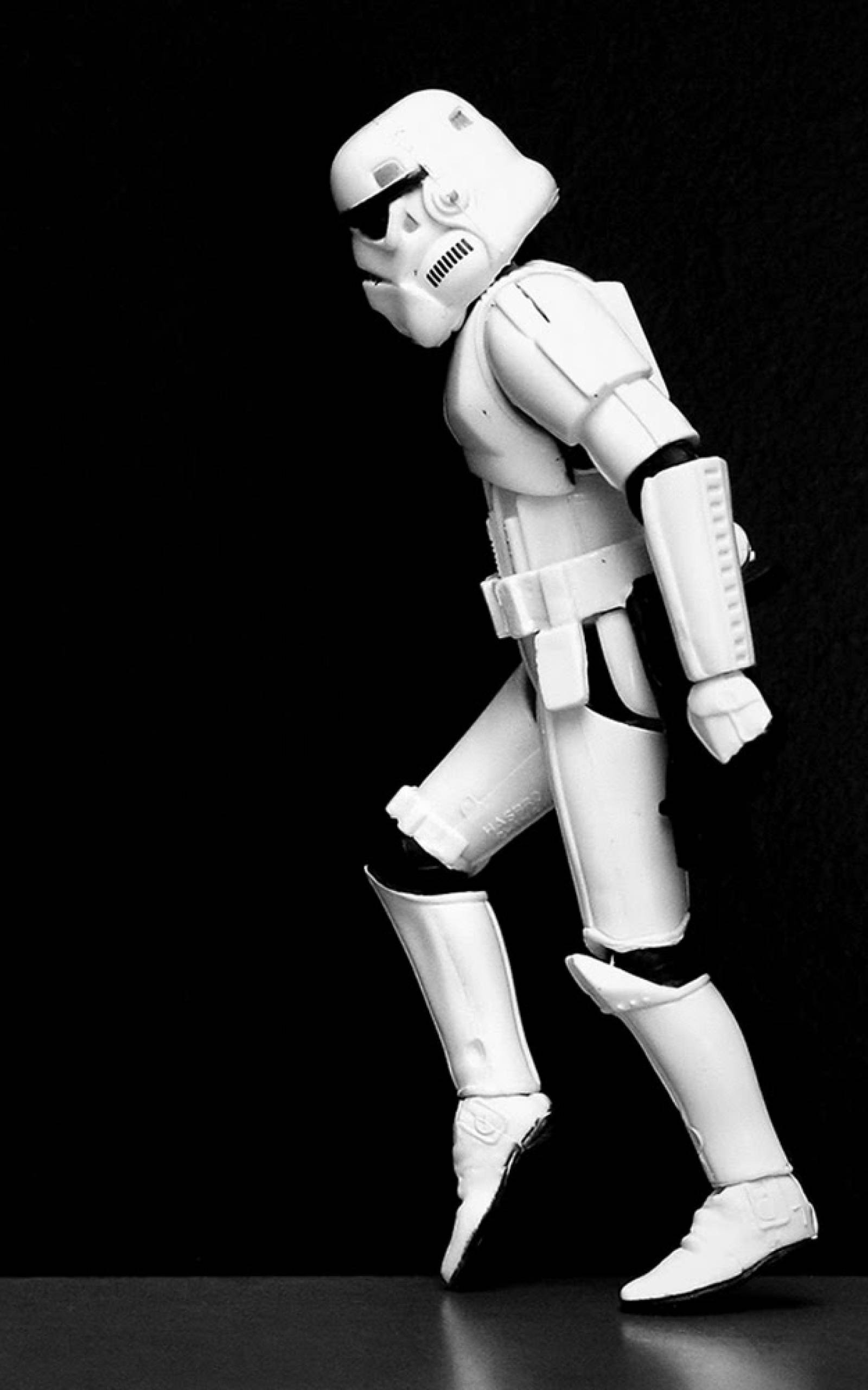 Itim-At-Puting Stormtrooper Star Wars Tablet Wallpaper