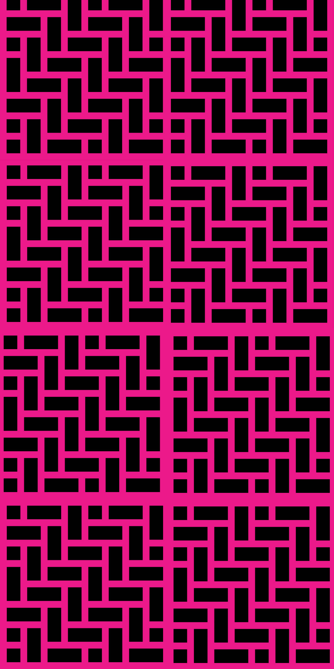 Itim at Rosas na Aesthetic na Herringbone Pattern Wallpaper