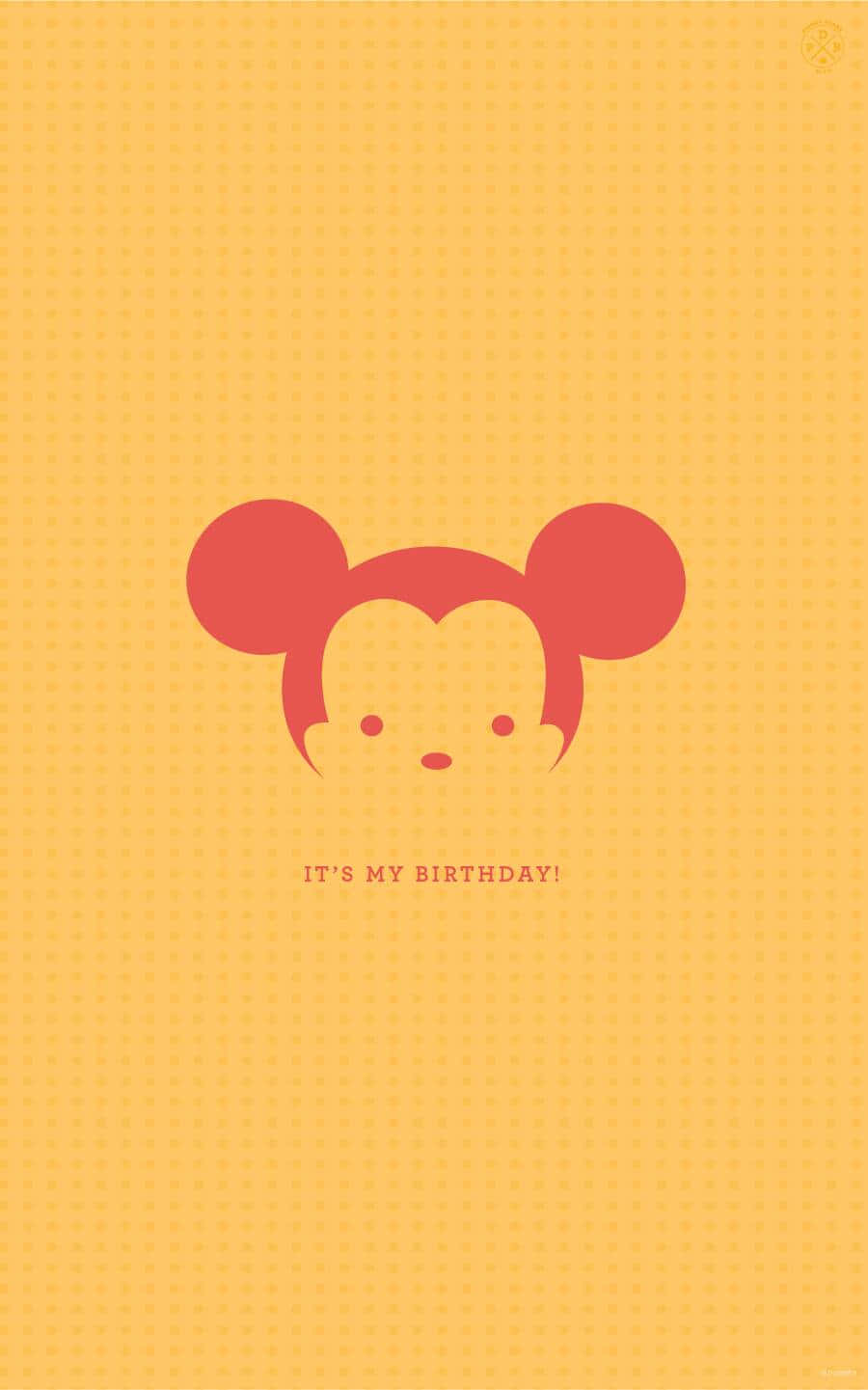 Ito ang Aking Kaarawan Mickey Head Wallpaper