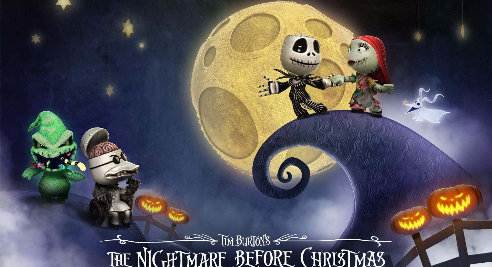 Jack Skellington, Hari ng Halloween Town Wallpaper