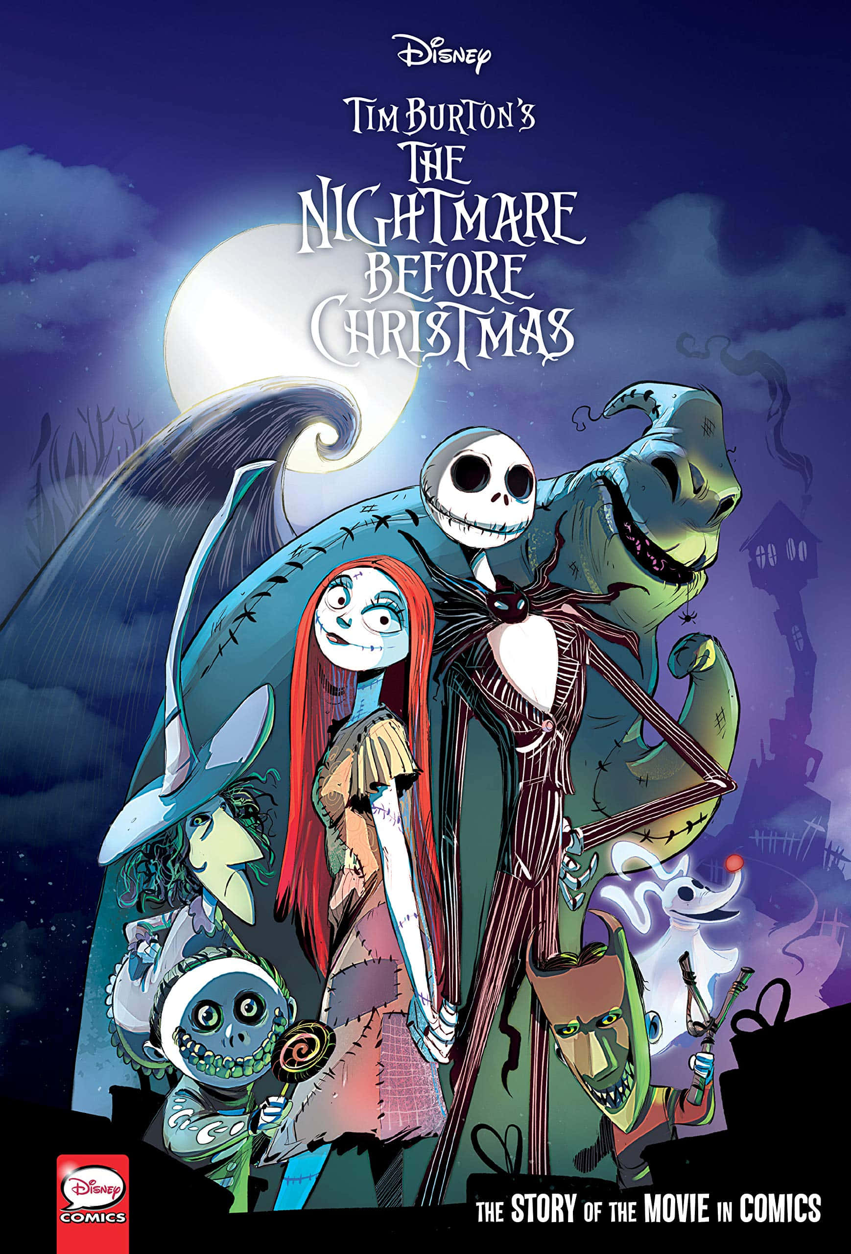Jack Skellington's Creepy Smile Welcomes You To Halloween Town Wallpaper