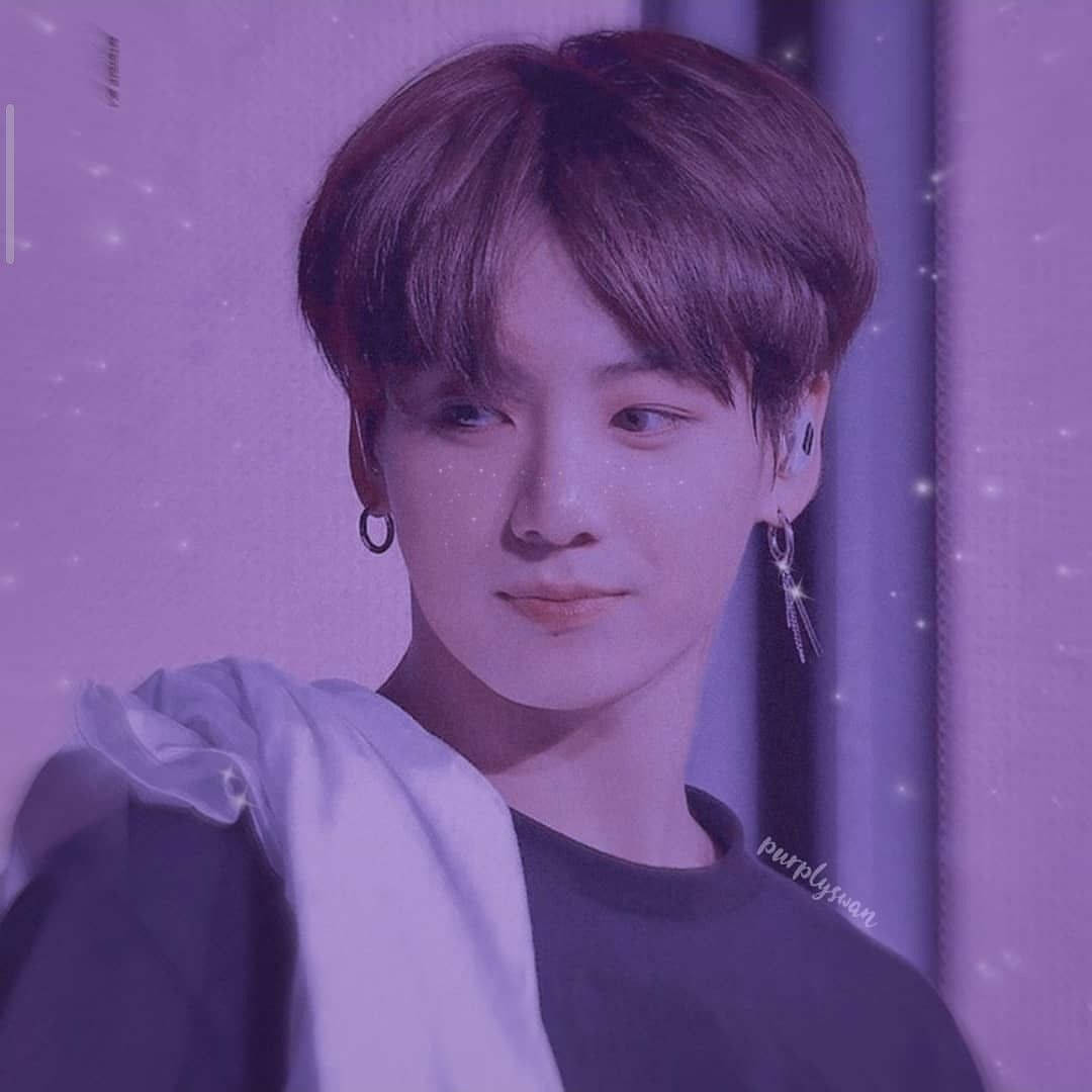 Jeon Jungkook Lila Pastel Wallpaper