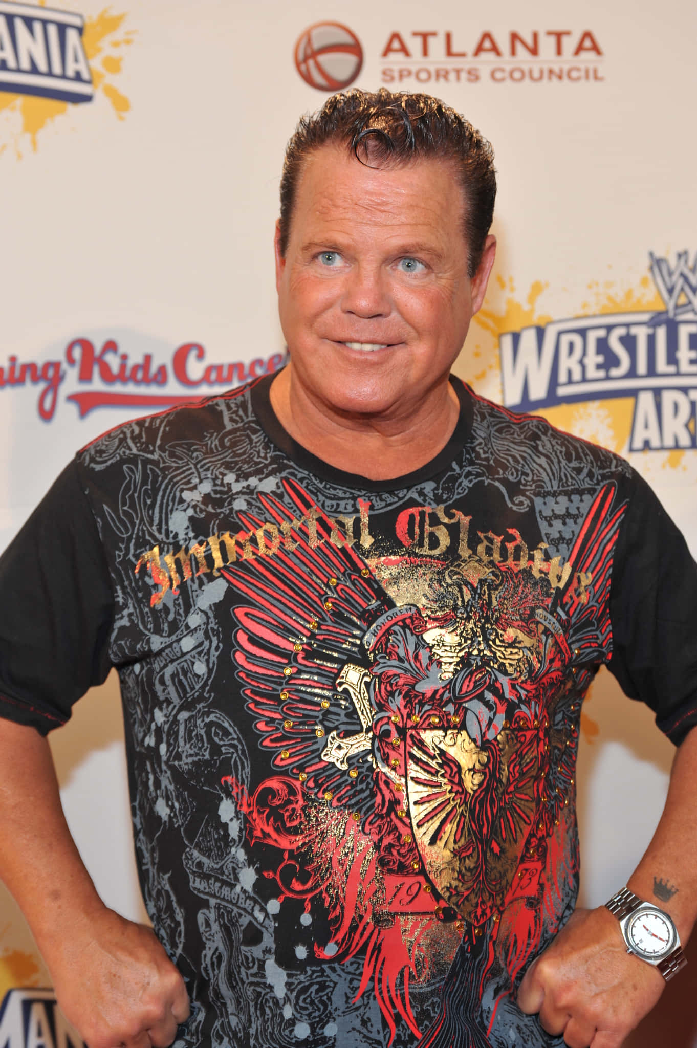 Jerry Lawler 2011 WrestleMania Art Exhibit Wallpaper