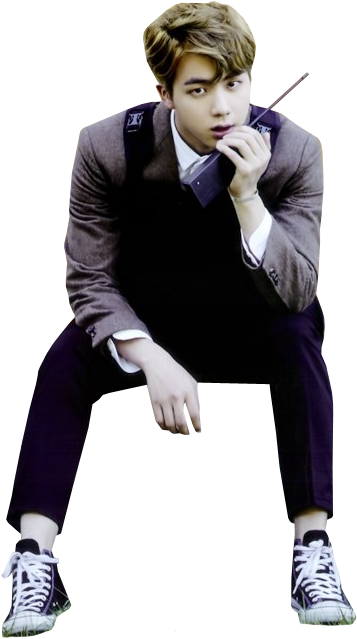 Jimin Nag-iisip na Pose Wallpaper