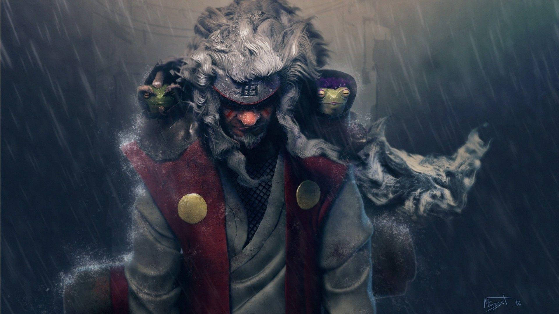 Jiraiya Mula sa Naruto PC Wallpaper