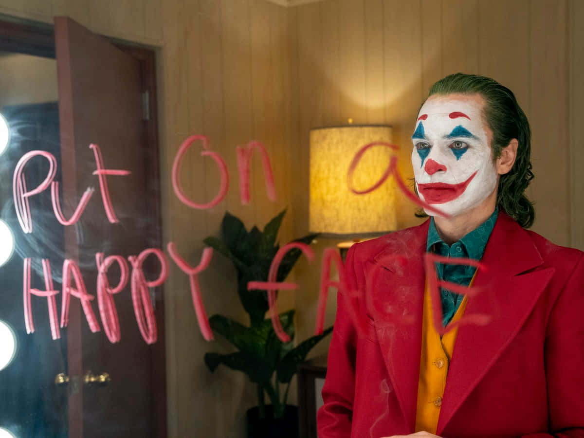Joaquin Phoenix bilang Joker ng DC Wallpaper