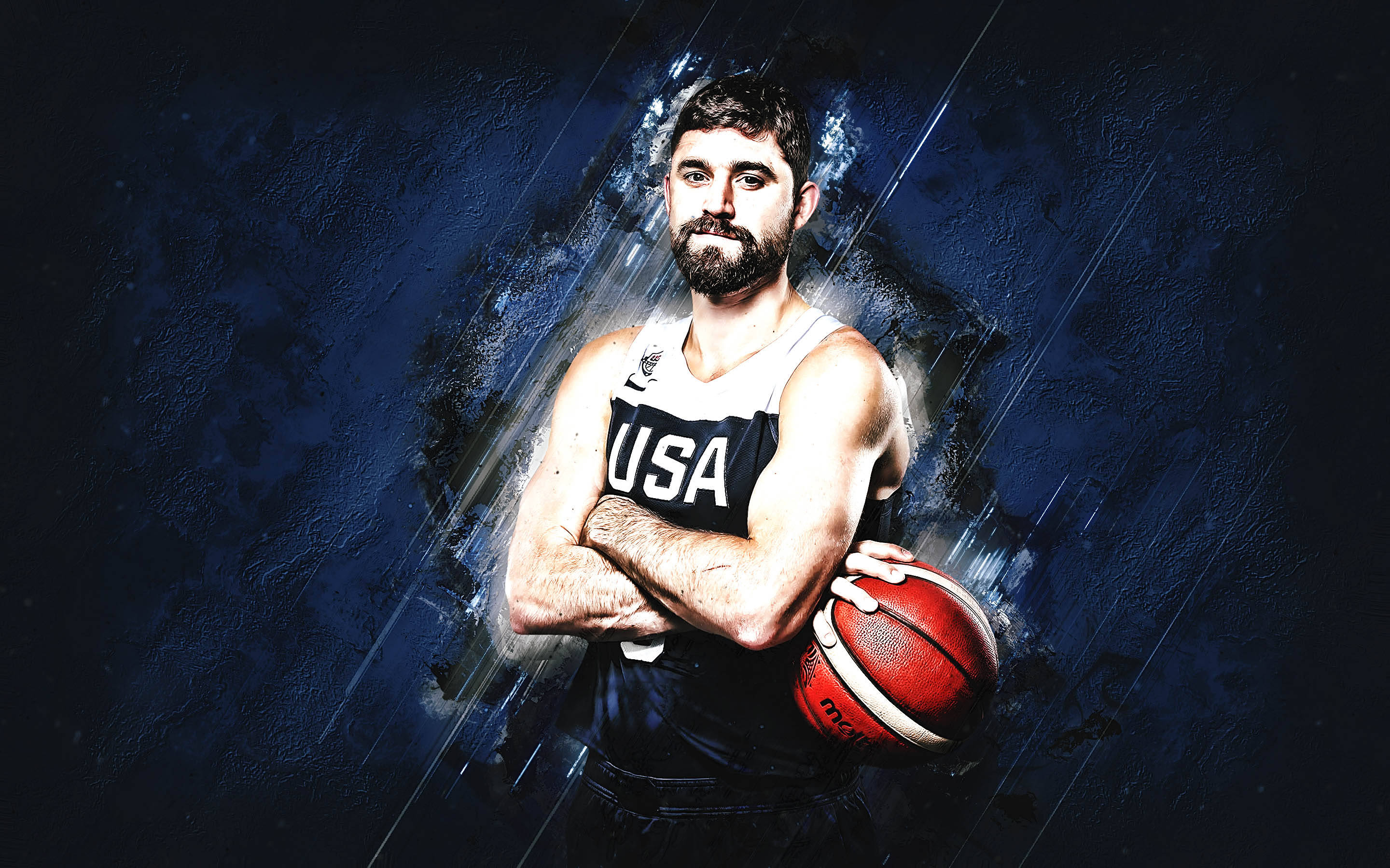 Joe Harris Team USA Illustration Wallpaper