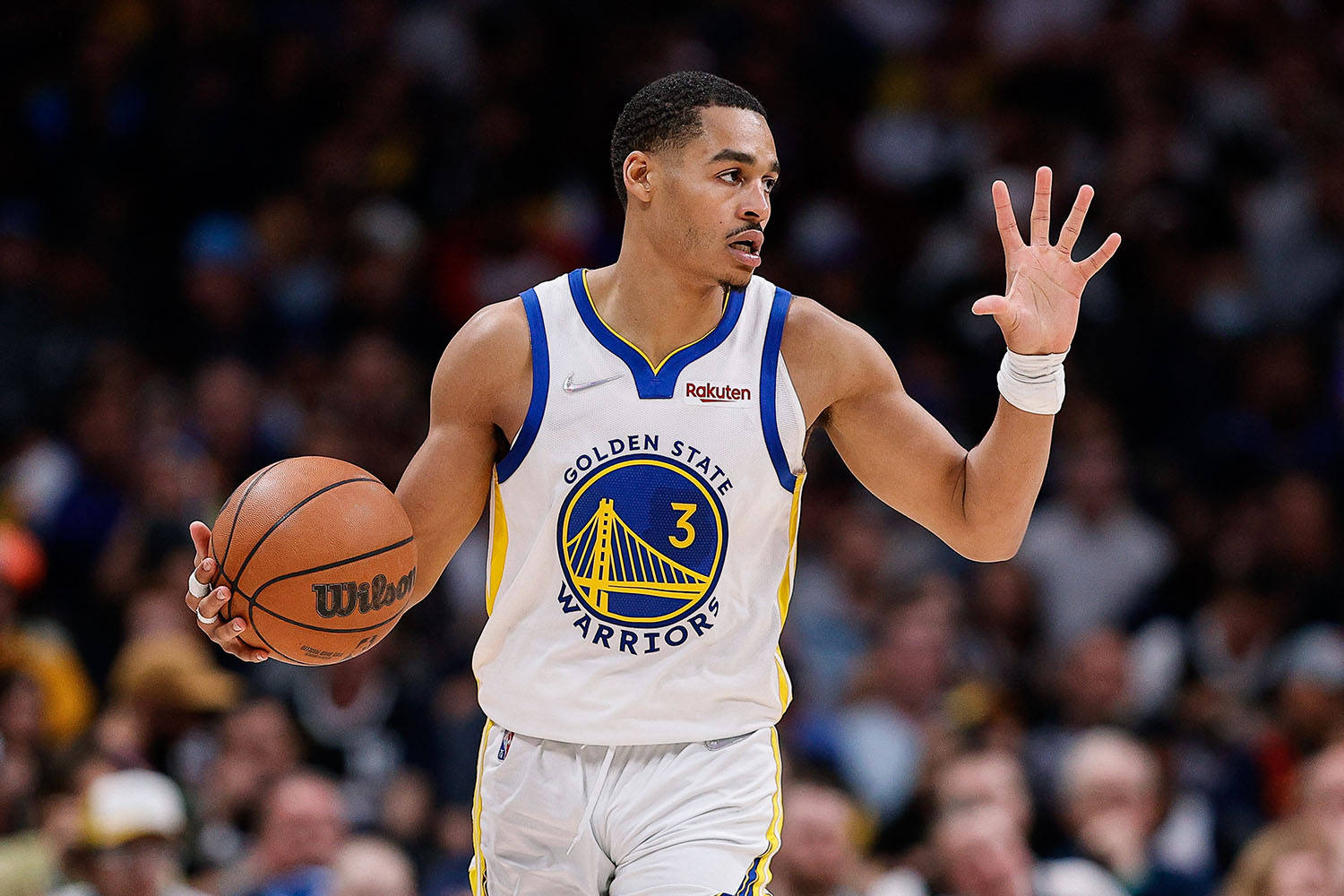 Jordan Poole Taas Kamay Wallpaper