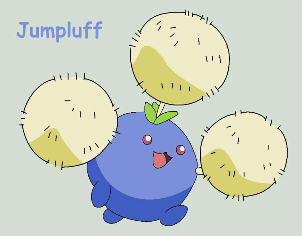 Jumpluff na May Pangalan Wallpaper