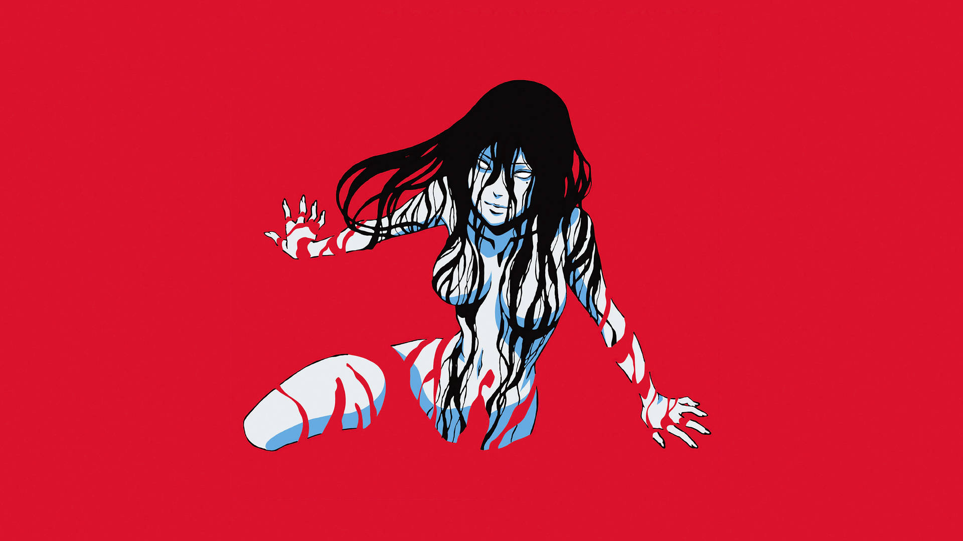 Junji Ito Pool ng Dugo Wallpaper