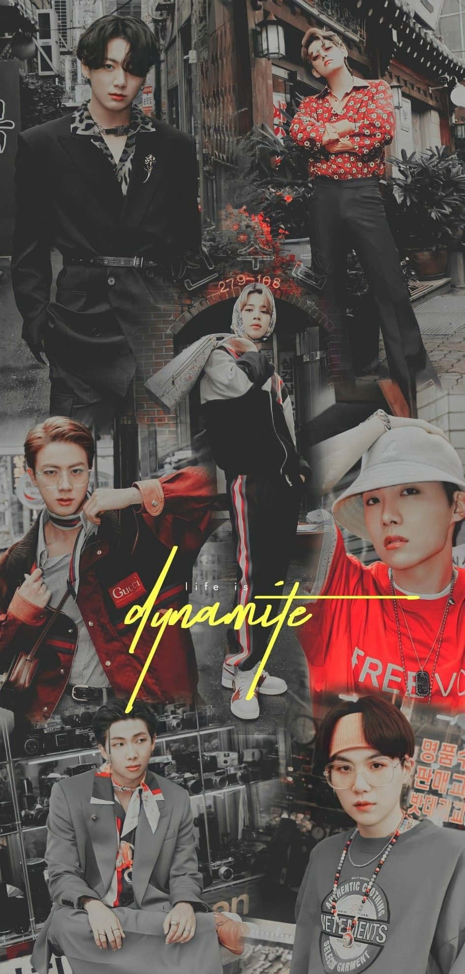 K-Pop Group sa Entablado Wallpaper