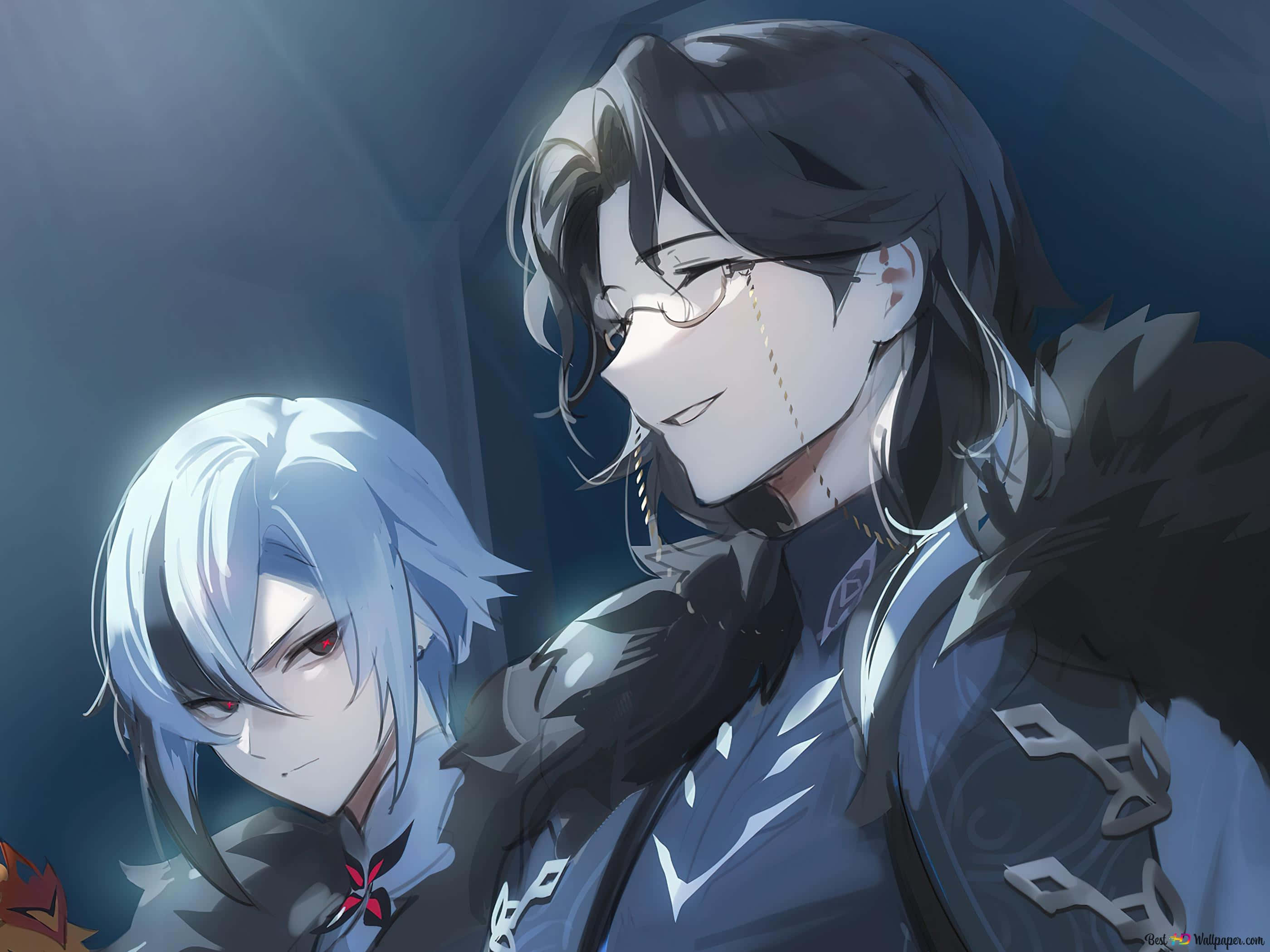 Kaakit-akit na Anime Character sa Genshin Impact Wallpaper