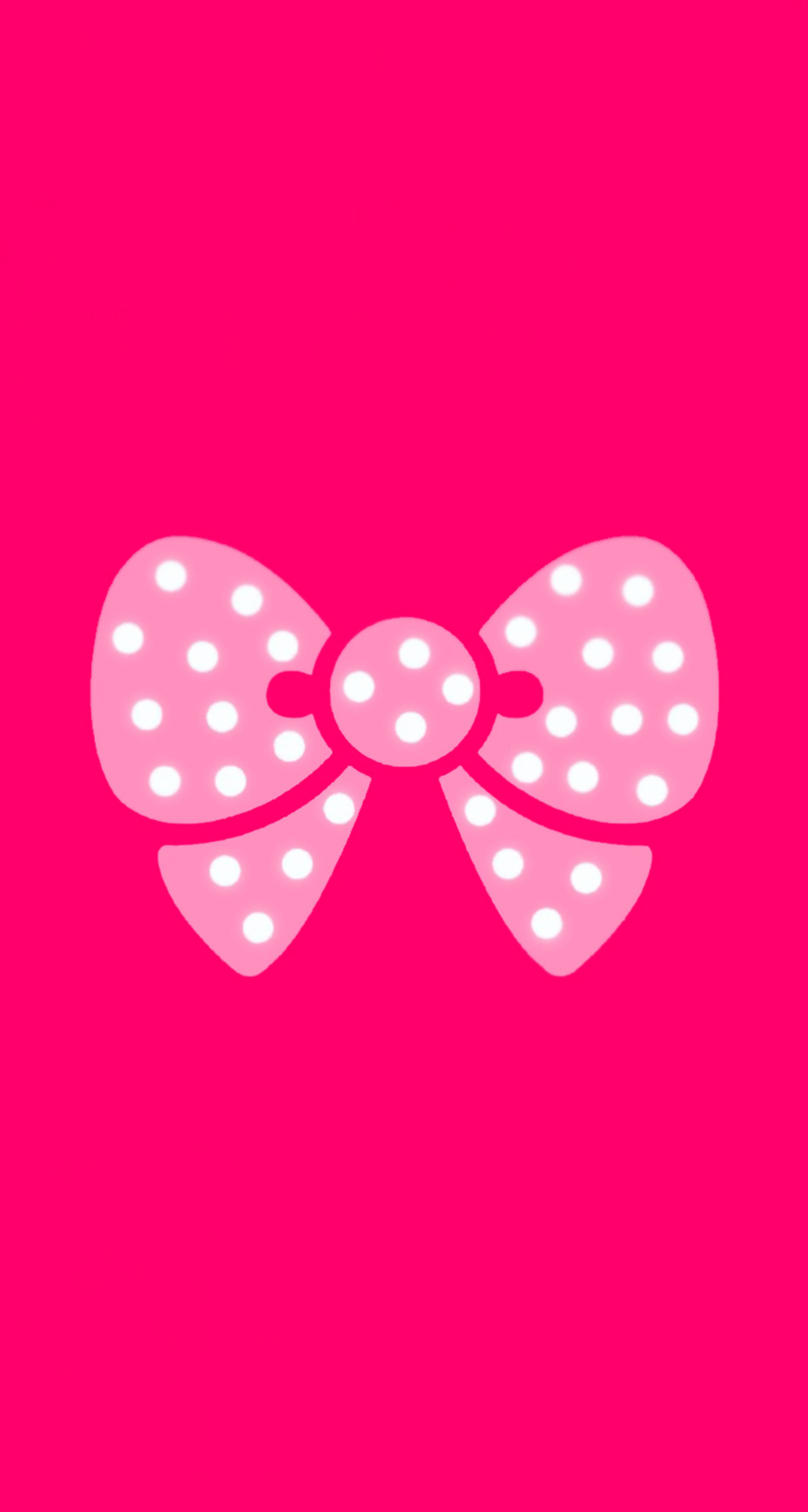 Kaakit-akit na Pink Ribbon sa Lahat ng Kaluwalhatian Nito Wallpaper