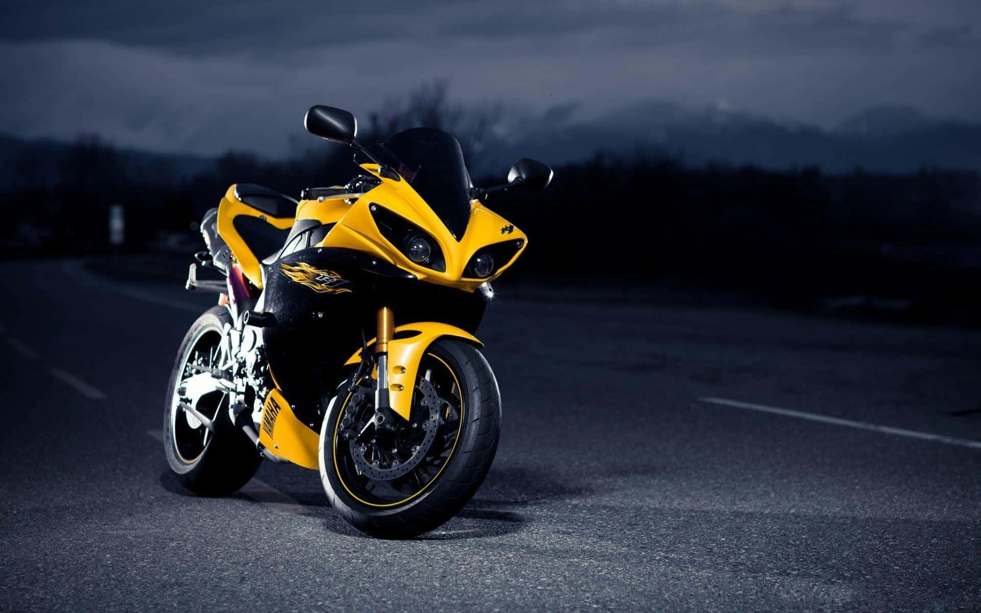 Kahanga-hangang Background ng Yamaha R Series Wallpaper