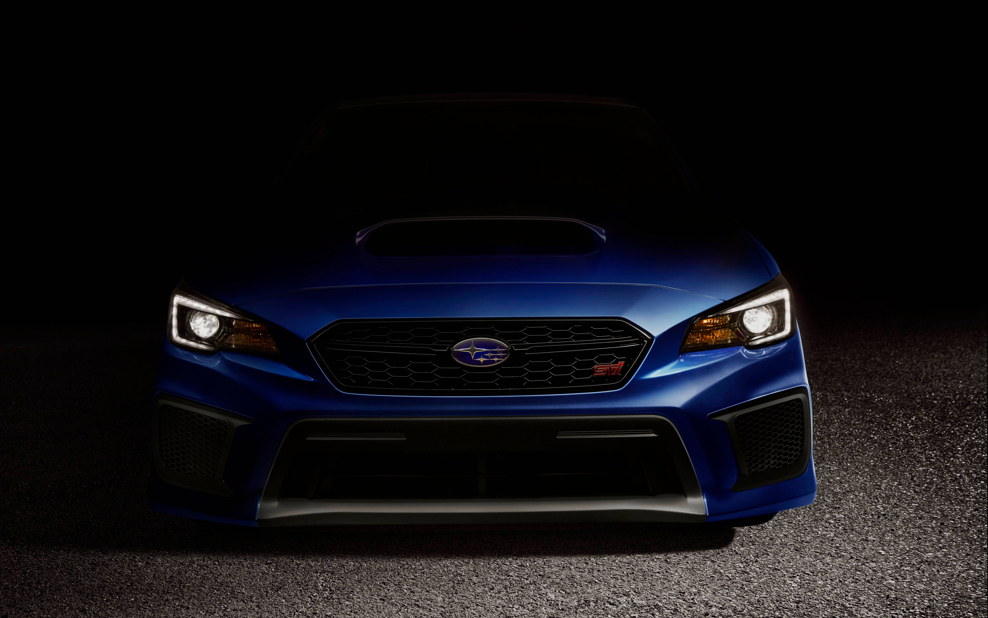 Kahanga-hangang 4K Larawan ng Subaru WRX STI na Gumagalaw Wallpaper