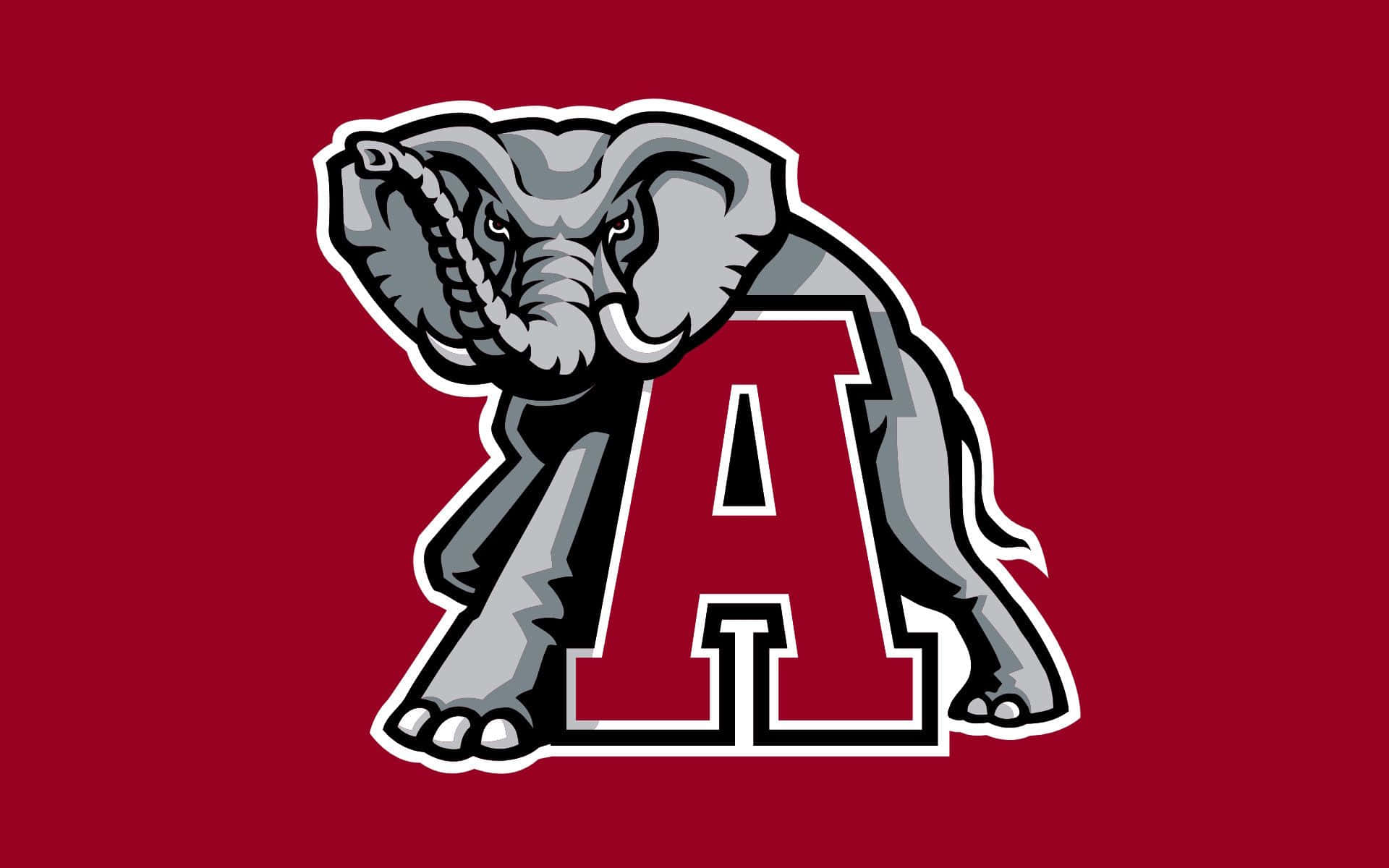 Kahanga-hangang Logo ng Alabama Football Team Wallpaper