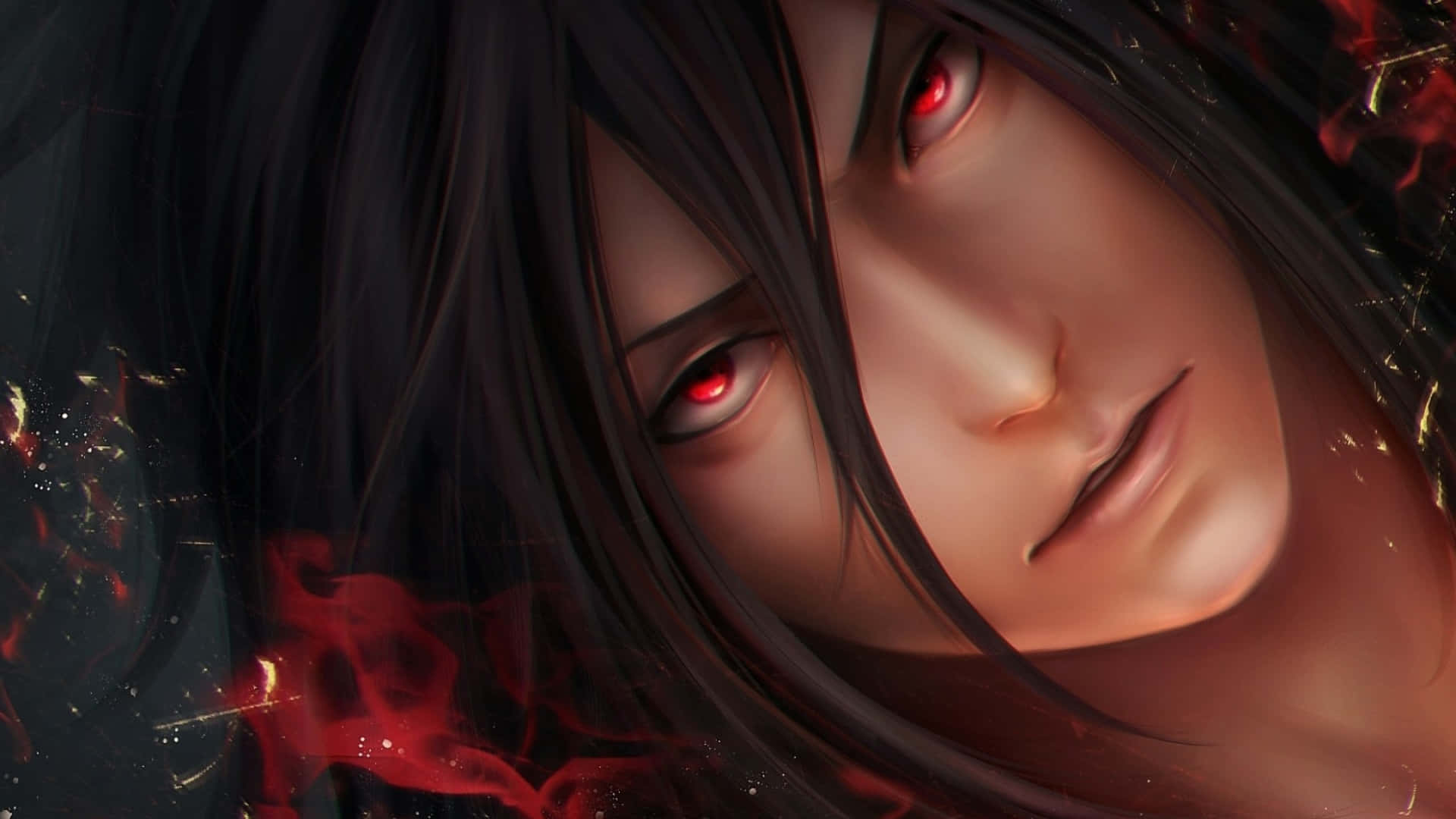 Kahanga-hangang paglalarawan ng tapang ng Naruto Shippuden Wallpaper