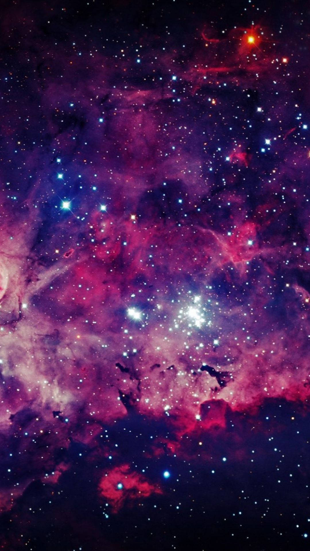 Kaibig-ibig na Kalawakan na Puno ng Bituin Wallpaper